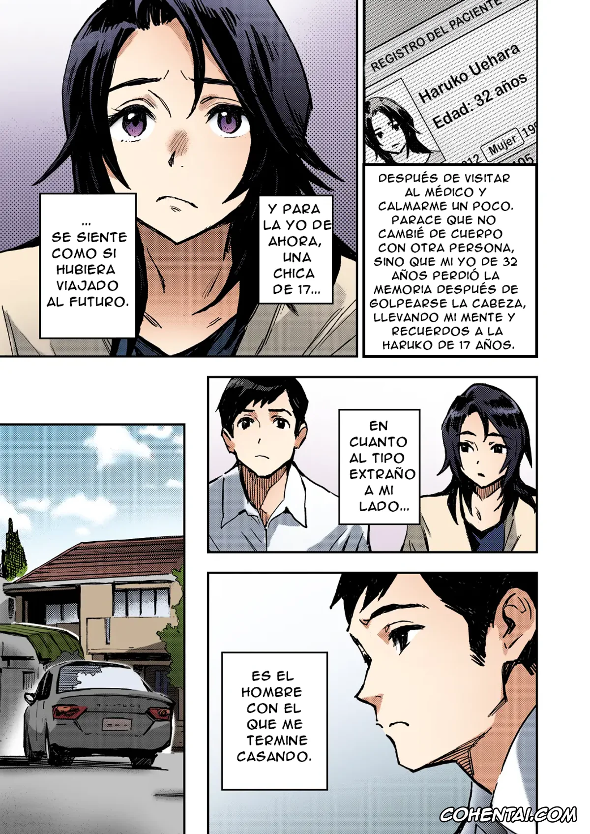 Revistas porno, COMIC ExE porno, Dentro De Haruko-San (COMIC ExE 31), pagina 5