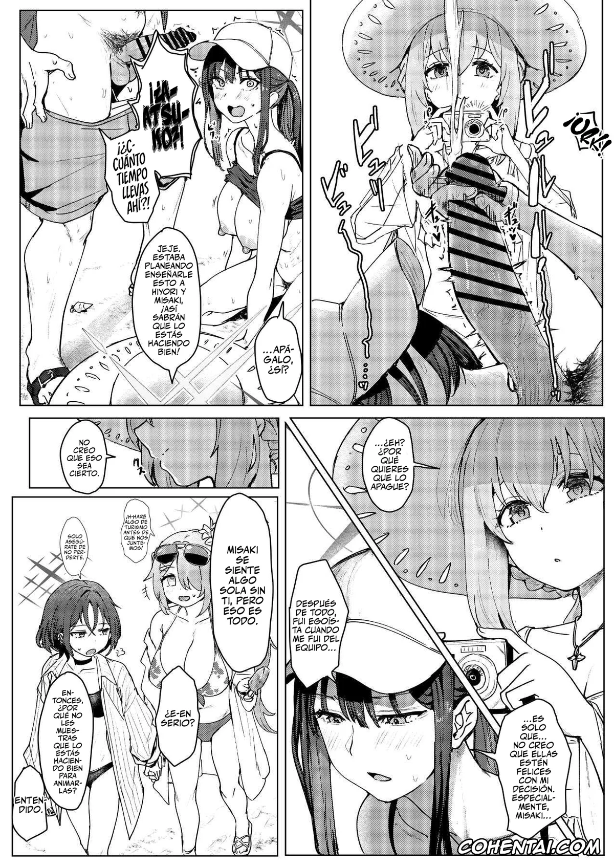 Blue Archive hentai, Atsuko Hakari hentai, Saori Joumae hentai, Sensei hentai, Saori & Atsuko (ARIUS SUMMER ARCHIVE) (Blue Archive), pagina 3