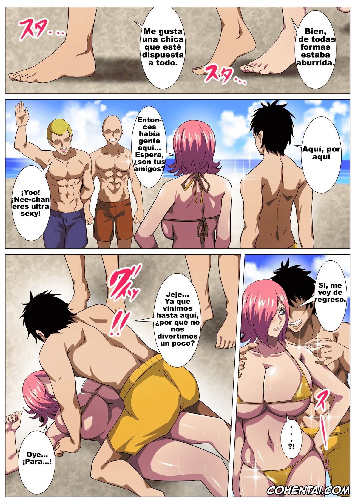 One Piece porno, Reiju Vinsmoke porno, Bakunyuu Onee-san no Asedaku Ecchi (One Piece), pagina 5