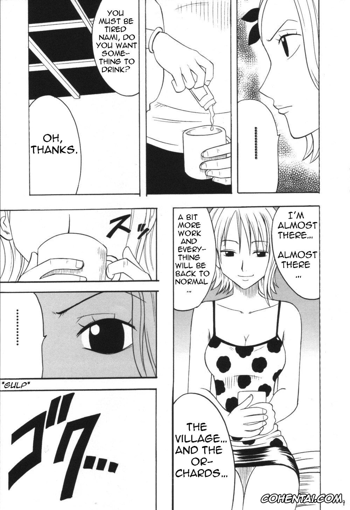 One Piece porno, Arlong porno, Monkey D. Luffy porno, Nami porno, Nojiko porno, VOYAGE (One Piece), pagina 8