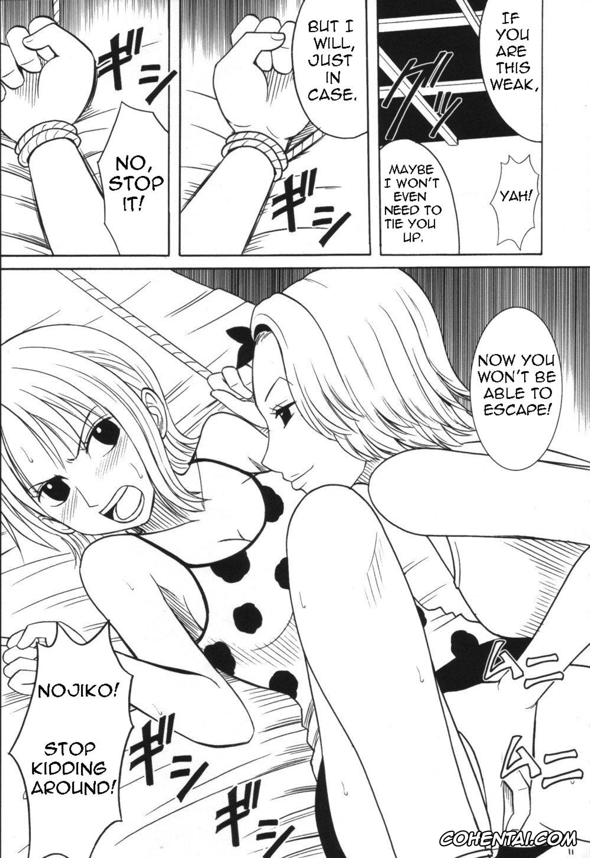 One Piece xxx, Arlong xxx, Monkey D. Luffy xxx, Nami xxx, Nojiko xxx, VOYAGE (One Piece), pagina 10