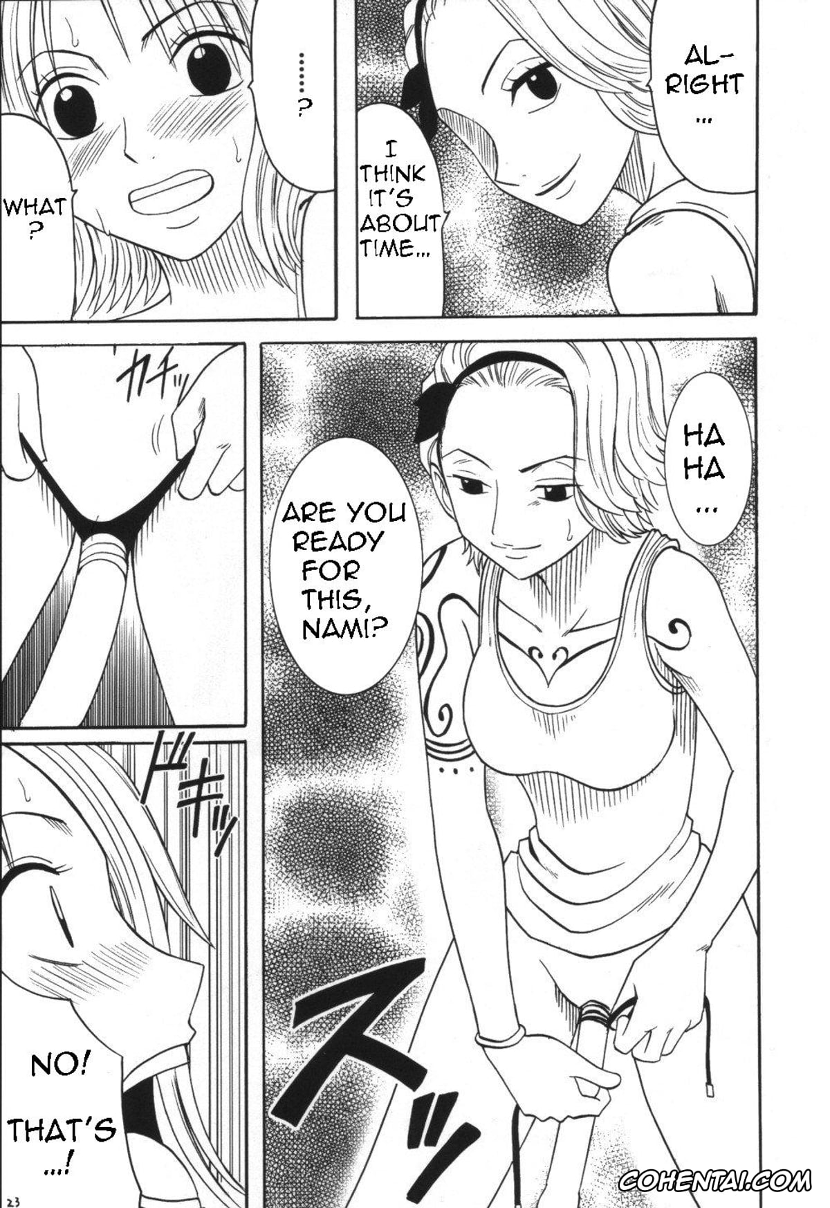 One Piece xxx, Arlong xxx, Monkey D. Luffy xxx, Nami xxx, Nojiko xxx, VOYAGE (One Piece), pagina 22