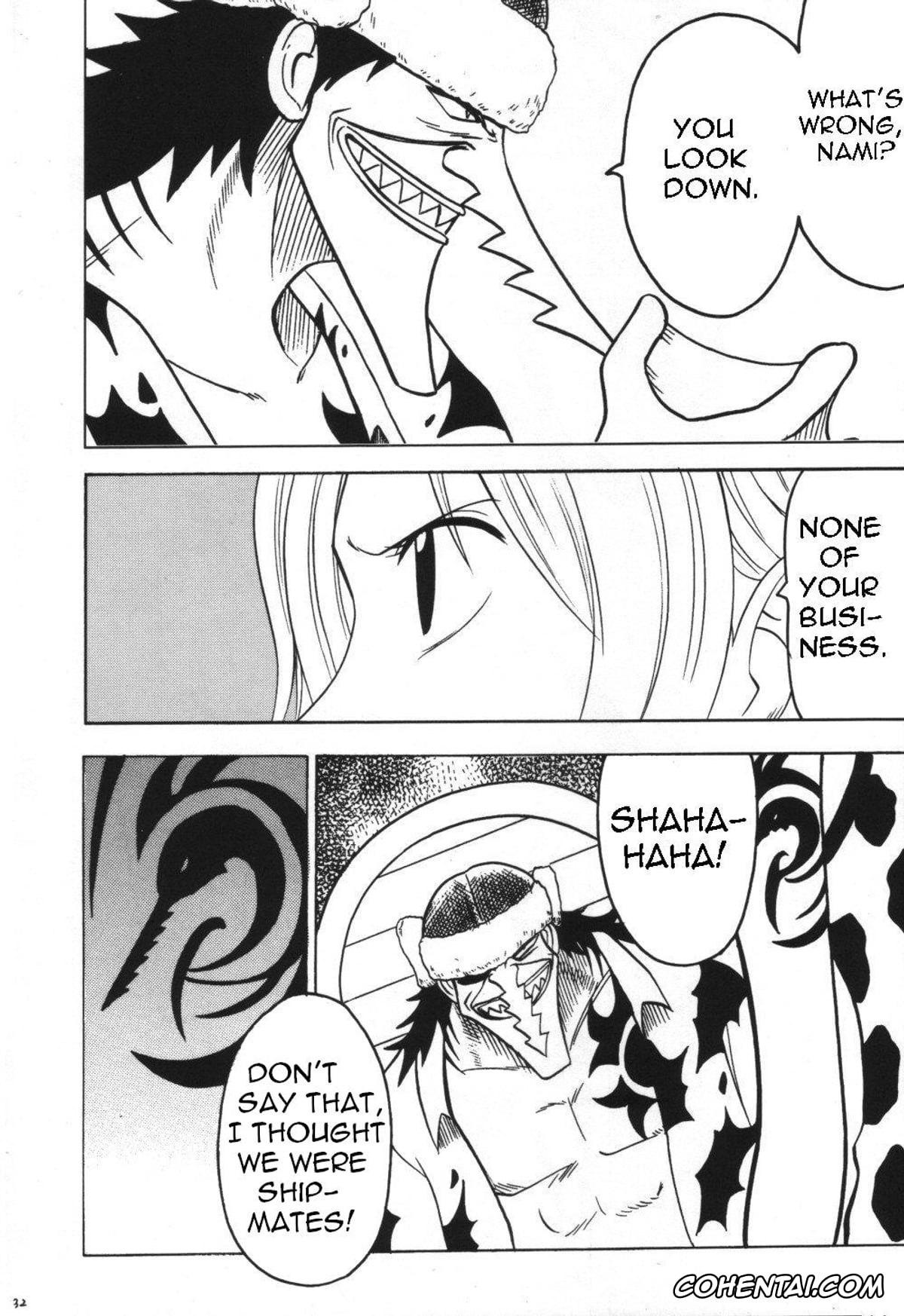 One Piece xxx, Arlong xxx, Monkey D. Luffy xxx, Nami xxx, Nojiko xxx, VOYAGE (One Piece), pagina 31