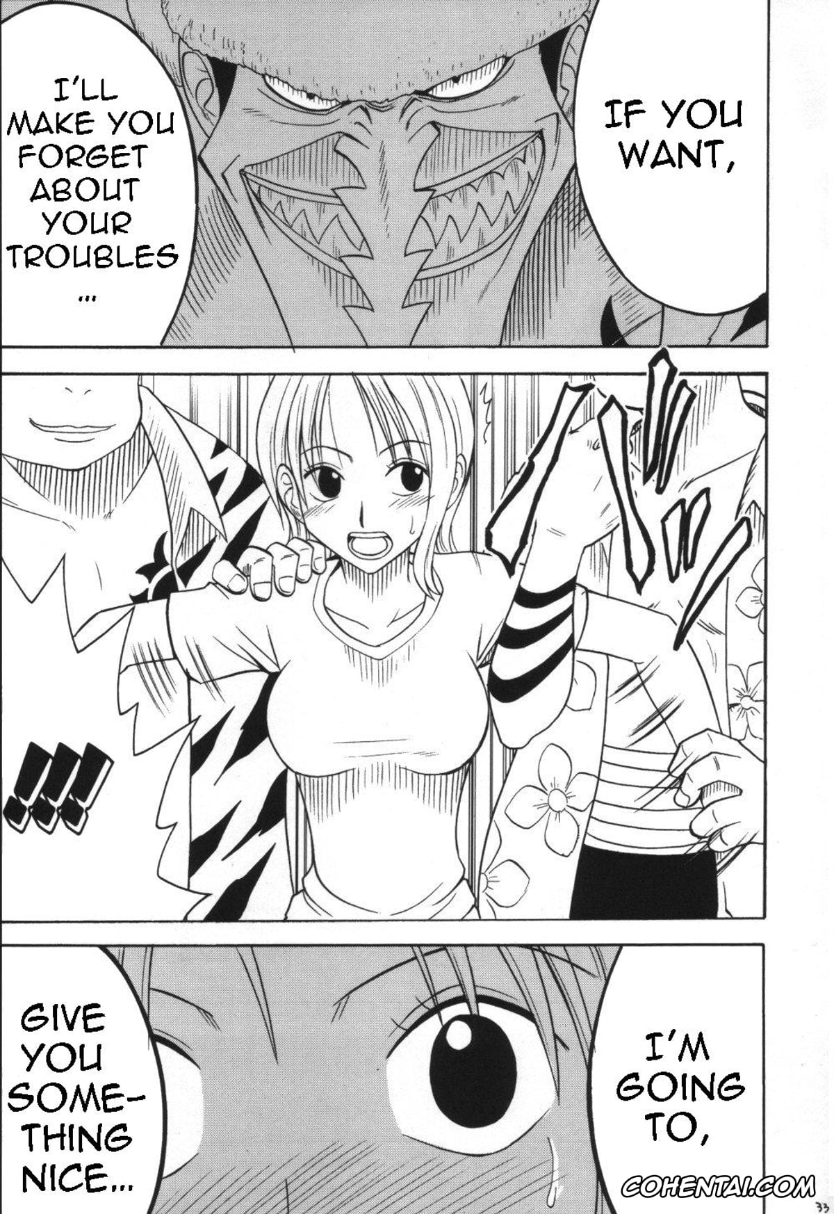 One Piece porno, Arlong porno, Monkey D. Luffy porno, Nami porno, Nojiko porno, VOYAGE (One Piece), pagina 32