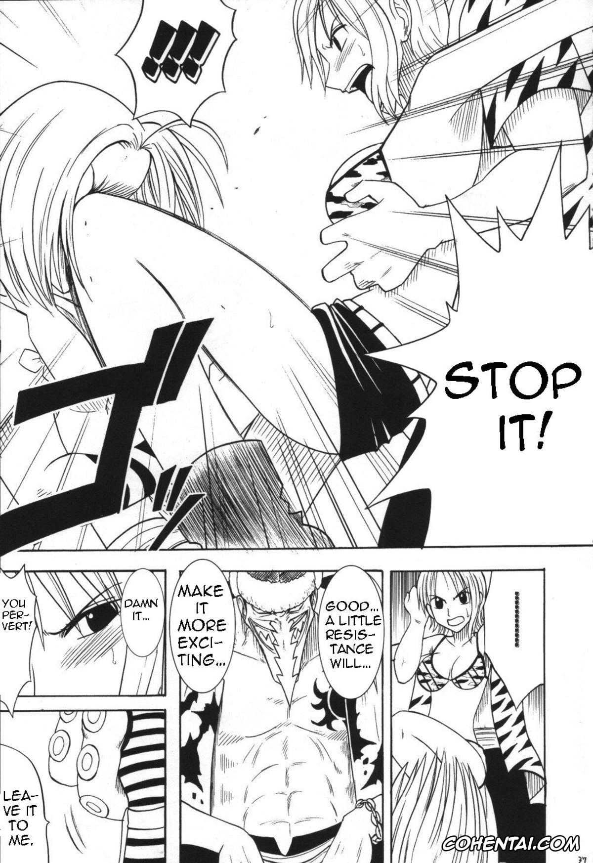 One Piece hentai, Arlong hentai, Monkey D. Luffy hentai, Nami hentai, Nojiko hentai, VOYAGE (One Piece), pagina 36
