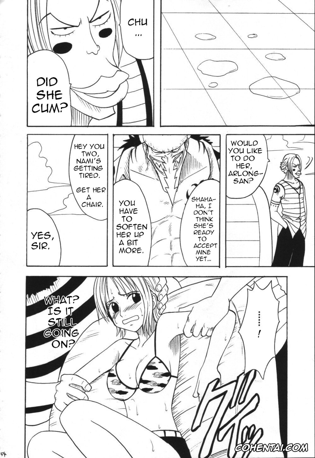 One Piece porno, Arlong porno, Monkey D. Luffy porno, Nami porno, Nojiko porno, VOYAGE (One Piece), pagina 53