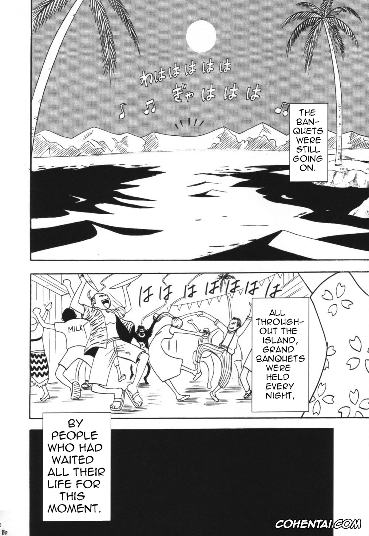 One Piece xxx, Arlong xxx, Monkey D. Luffy xxx, Nami xxx, Nojiko xxx, VOYAGE (One Piece), pagina 79