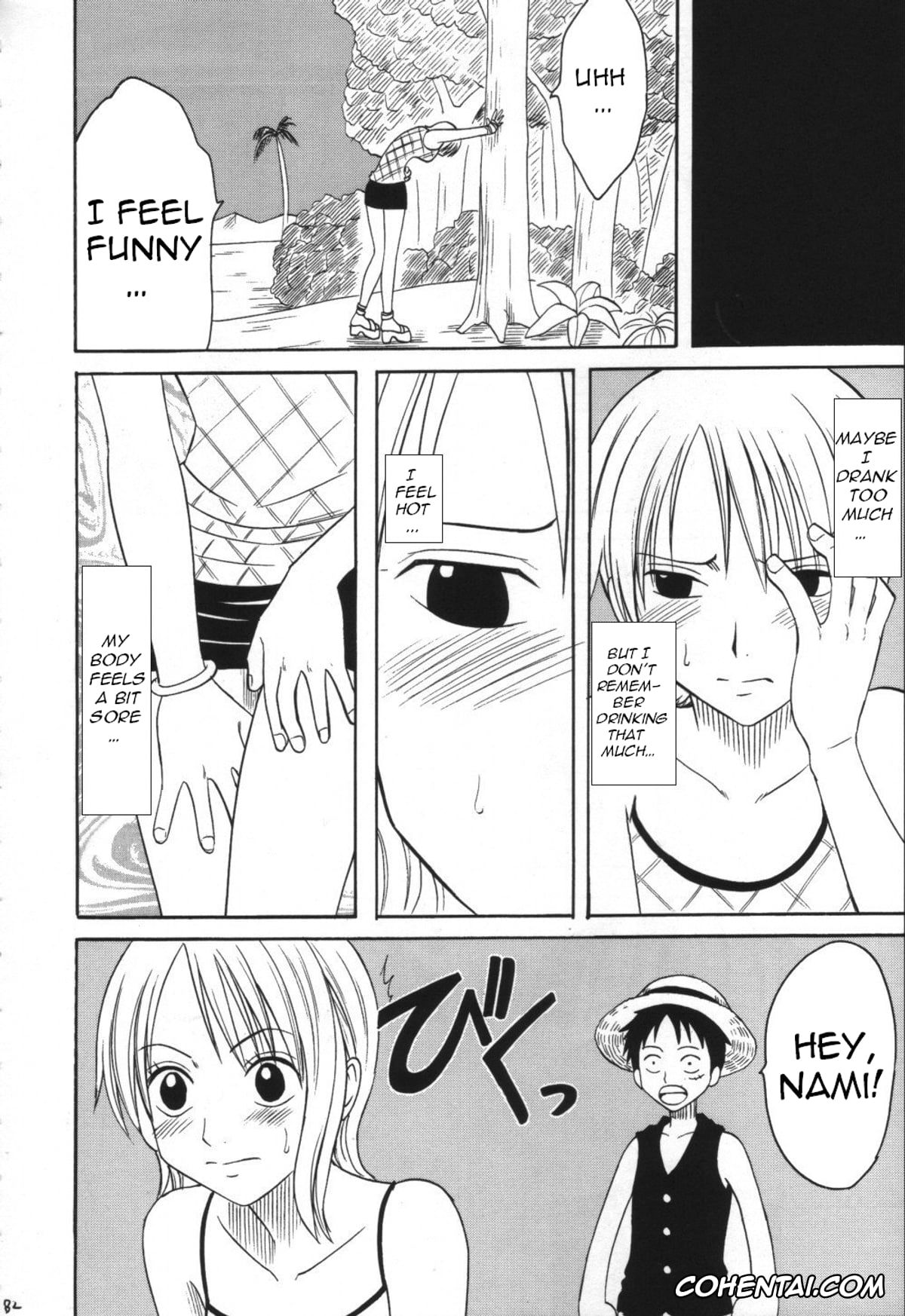 One Piece hentai, Arlong hentai, Monkey D. Luffy hentai, Nami hentai, Nojiko hentai, VOYAGE (One Piece), pagina 81