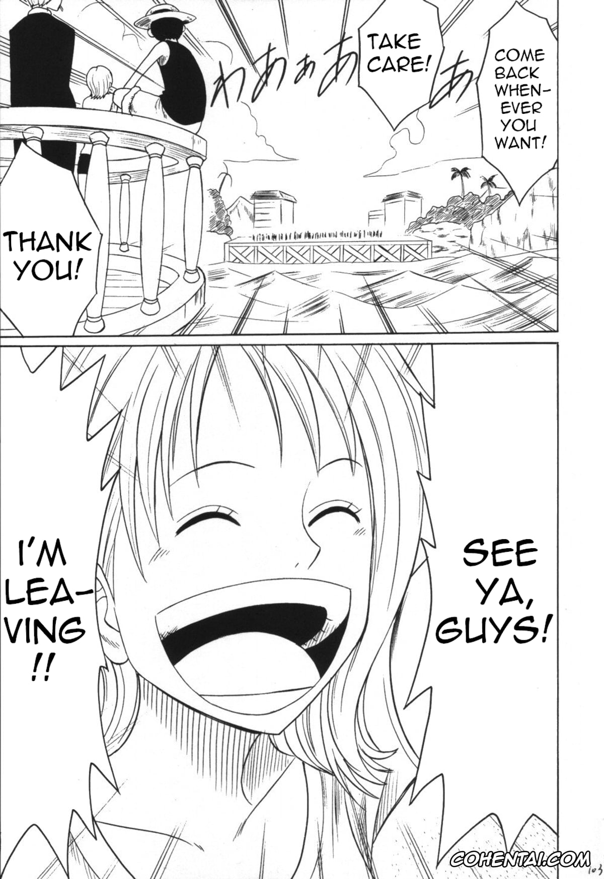 One Piece hentai, Arlong hentai, Monkey D. Luffy hentai, Nami hentai, Nojiko hentai, VOYAGE (One Piece), pagina 102