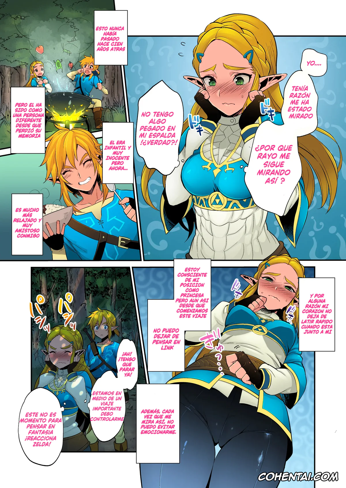 The Legend Of Zelda xxx, Link xxx, Princess Zelda xxx, Hyrule Hanei no Tame no Katsudou! (The Legend of Zelda: Breath of the Wild), pagina 4