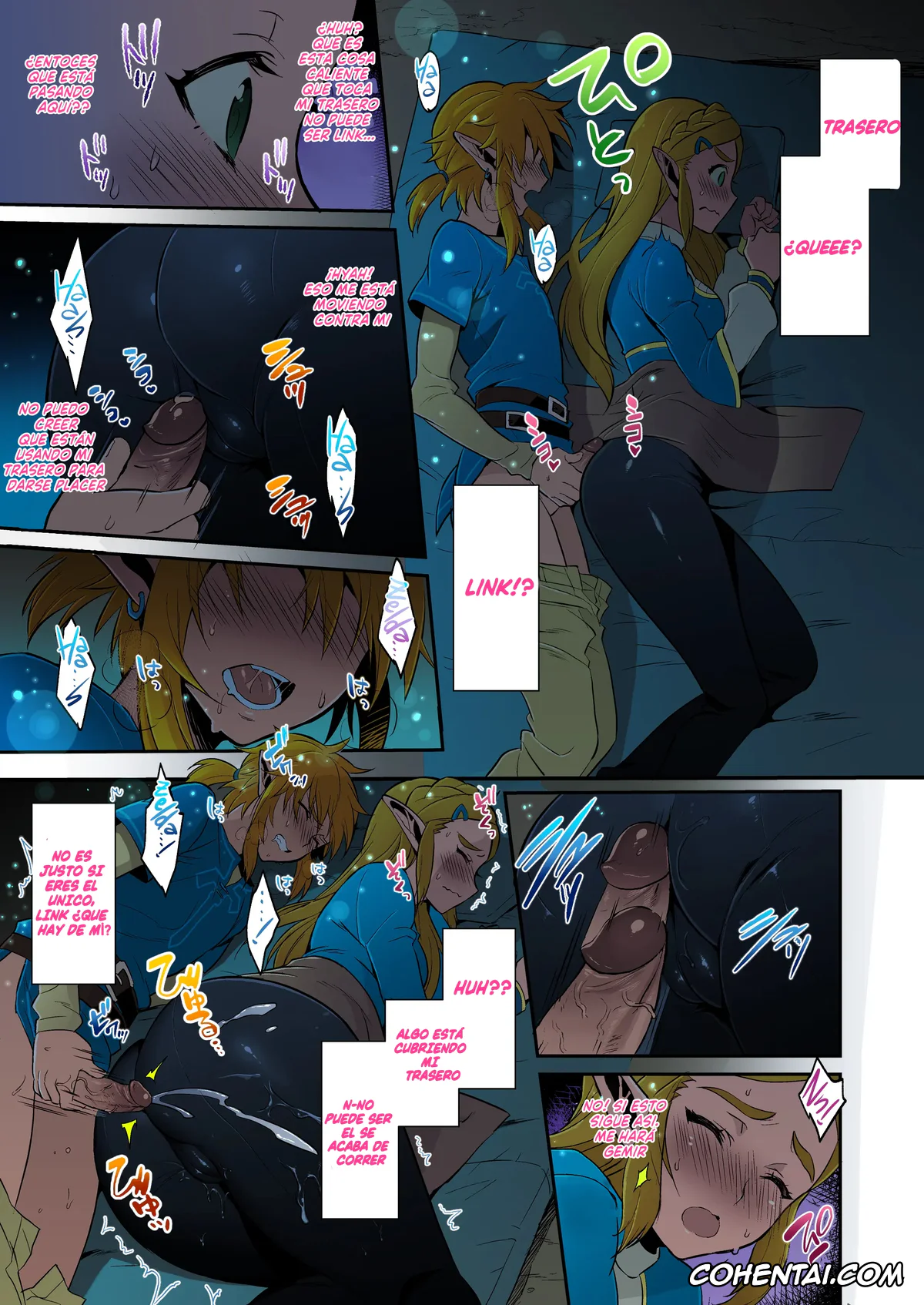 The Legend Of Zelda hentai, Link hentai, Princess Zelda hentai, Hyrule Hanei no Tame no Katsudou! (The Legend of Zelda: Breath of the Wild), pagina 6