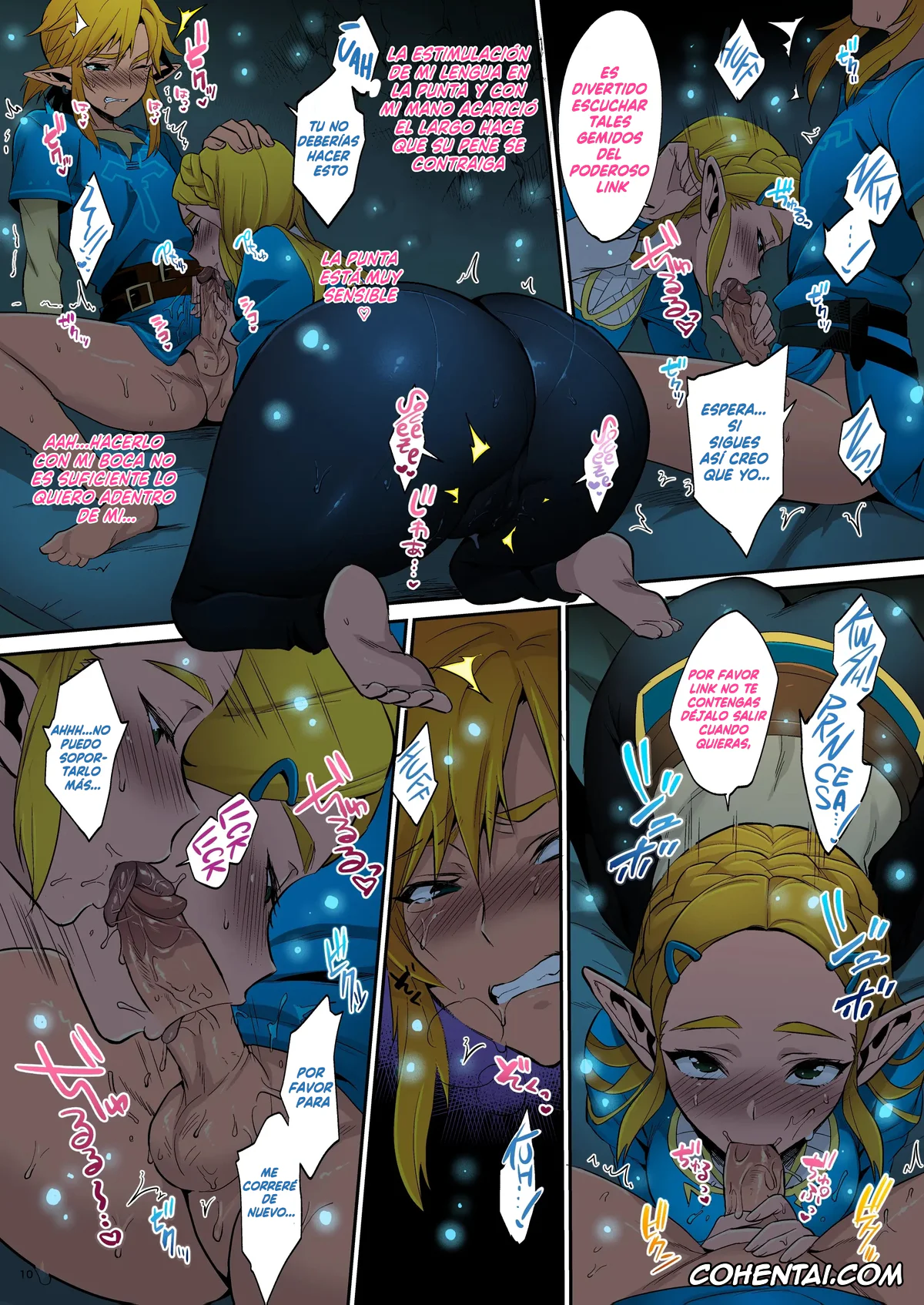 The Legend Of Zelda hentai, Link hentai, Princess Zelda hentai, Hyrule Hanei no Tame no Katsudou! (The Legend of Zelda: Breath of the Wild), pagina 9