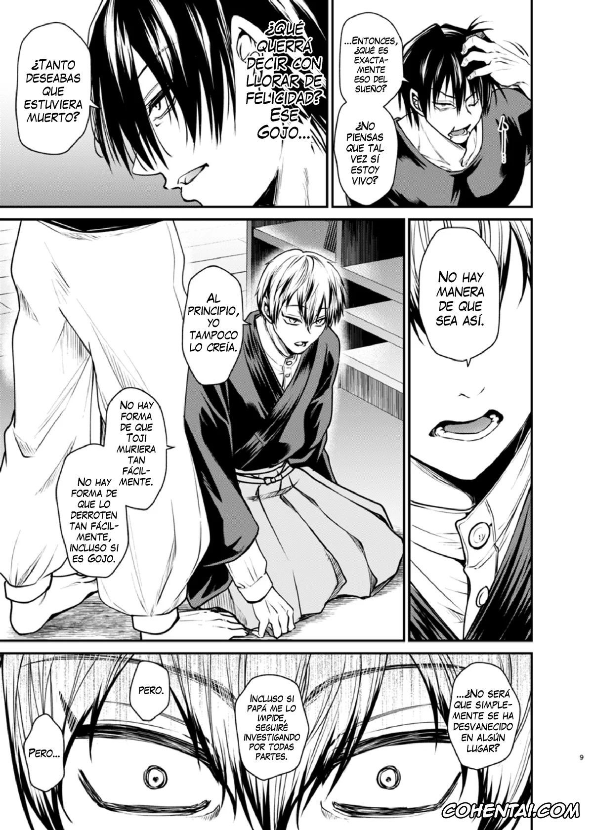Jujutsu Kaisen porno, Naoya Zenin porno, Toji Fushiguro porno, Oyasumi Nightmare (Jujutsu Kaisen), pagina 8