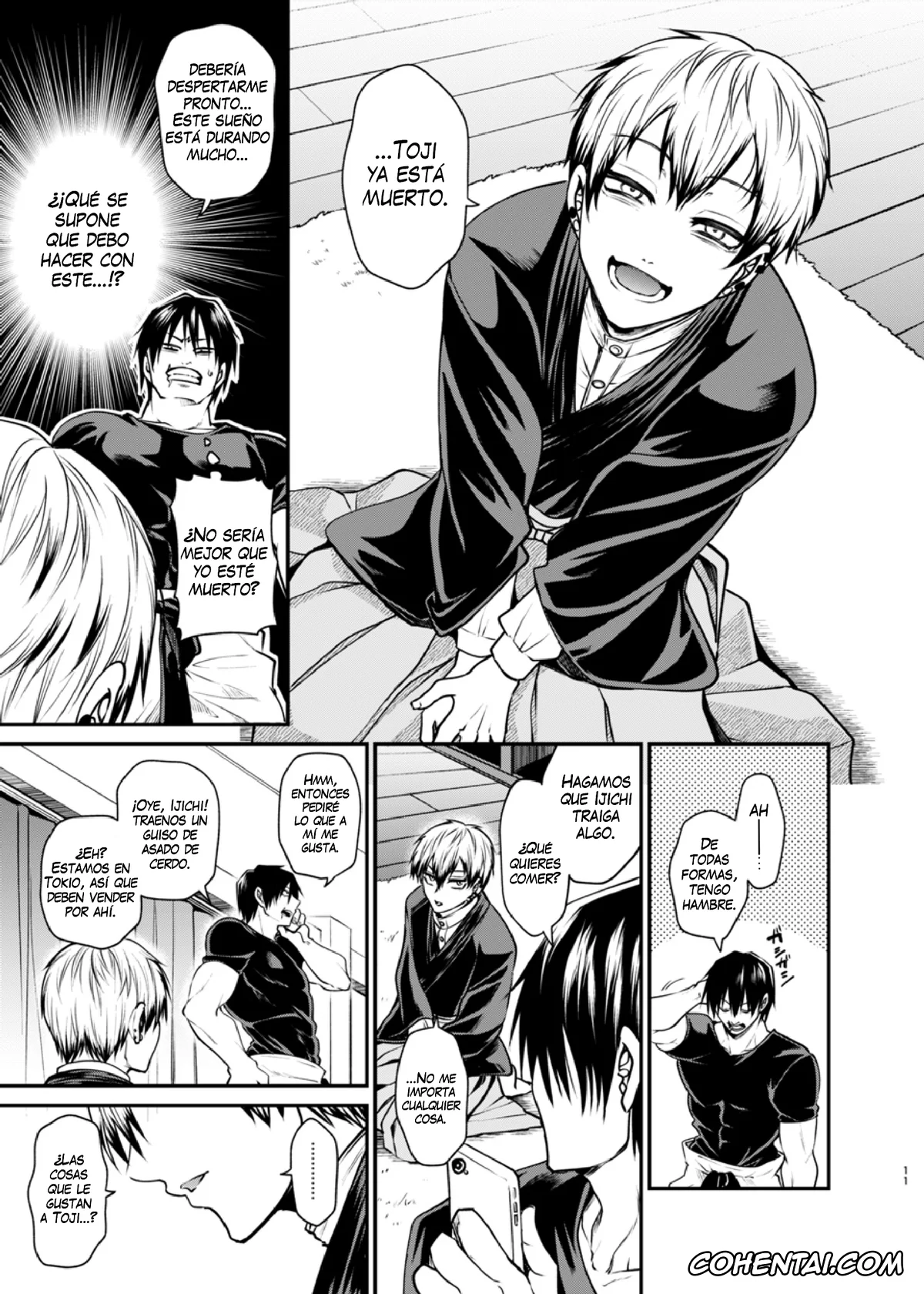 Jujutsu Kaisen xxx, Naoya Zenin xxx, Toji Fushiguro xxx, Oyasumi Nightmare (Jujutsu Kaisen), pagina 10