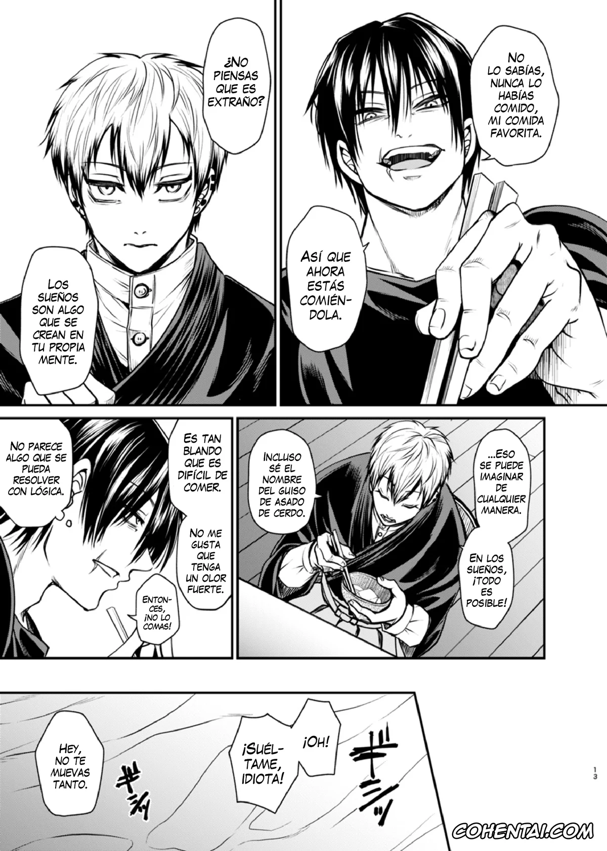 Jujutsu Kaisen hentai, Naoya Zenin hentai, Toji Fushiguro hentai, Oyasumi Nightmare (Jujutsu Kaisen), pagina 12
