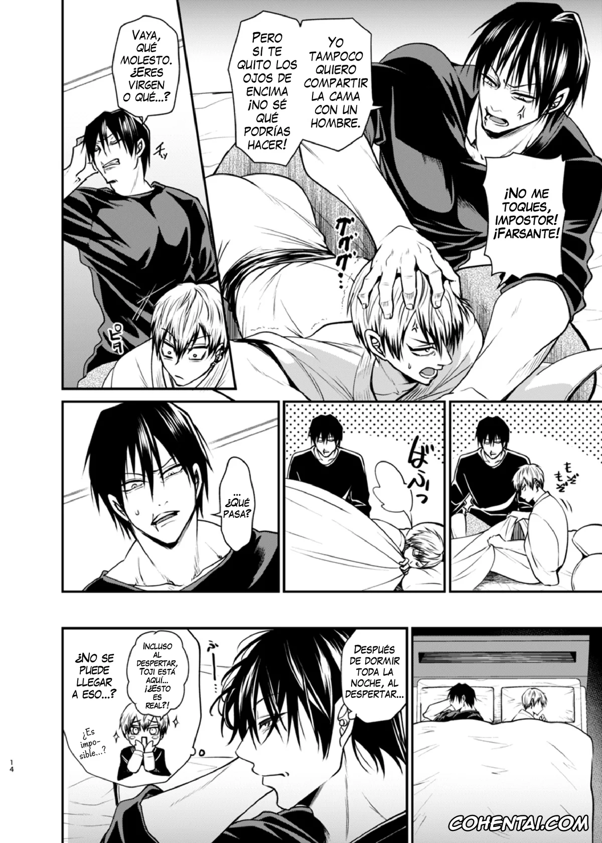 Jujutsu Kaisen xxx, Naoya Zenin xxx, Toji Fushiguro xxx, Oyasumi Nightmare (Jujutsu Kaisen), pagina 13