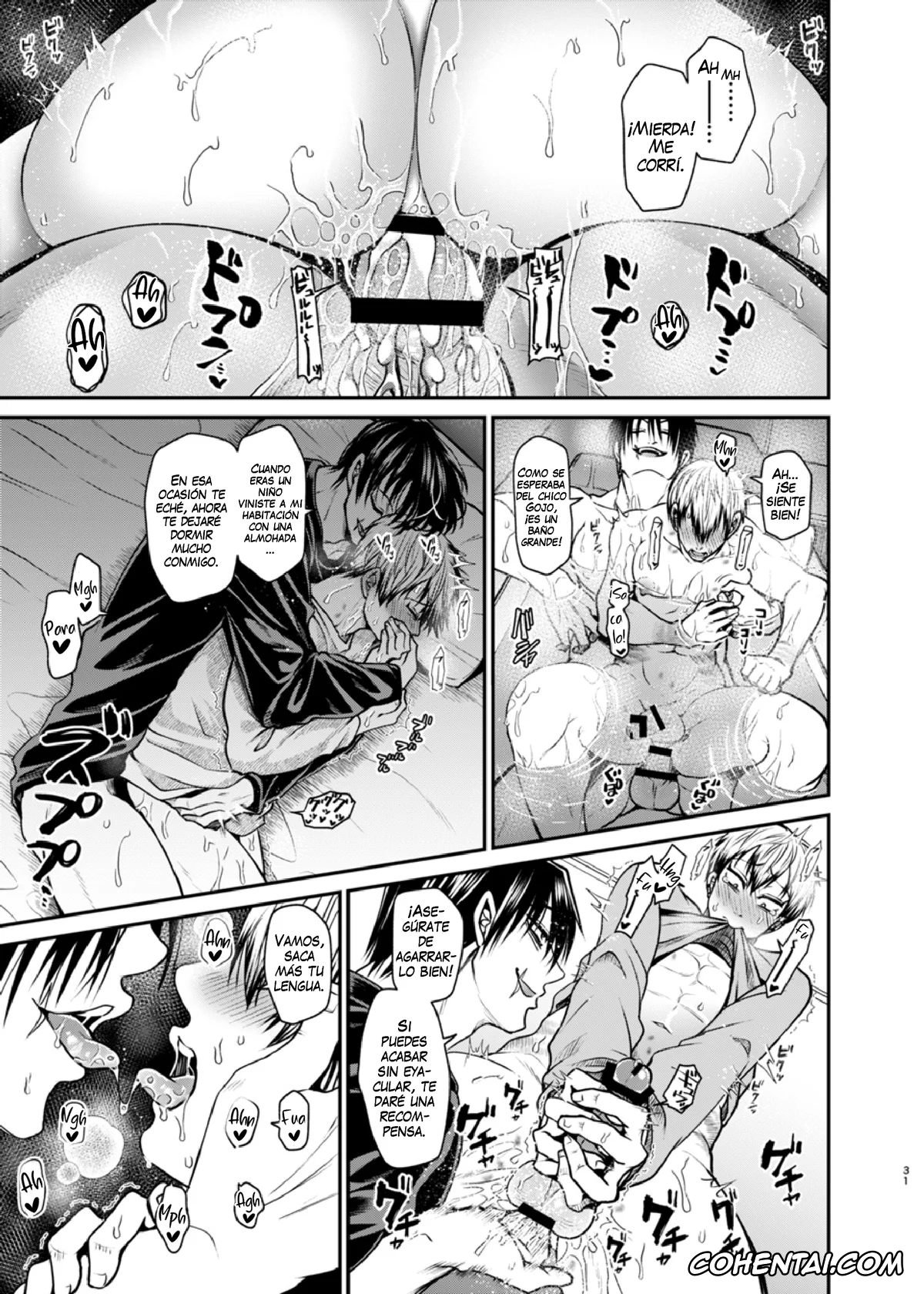 Jujutsu Kaisen hentai, Naoya Zenin hentai, Toji Fushiguro hentai, Oyasumi Nightmare (Jujutsu Kaisen), pagina 30