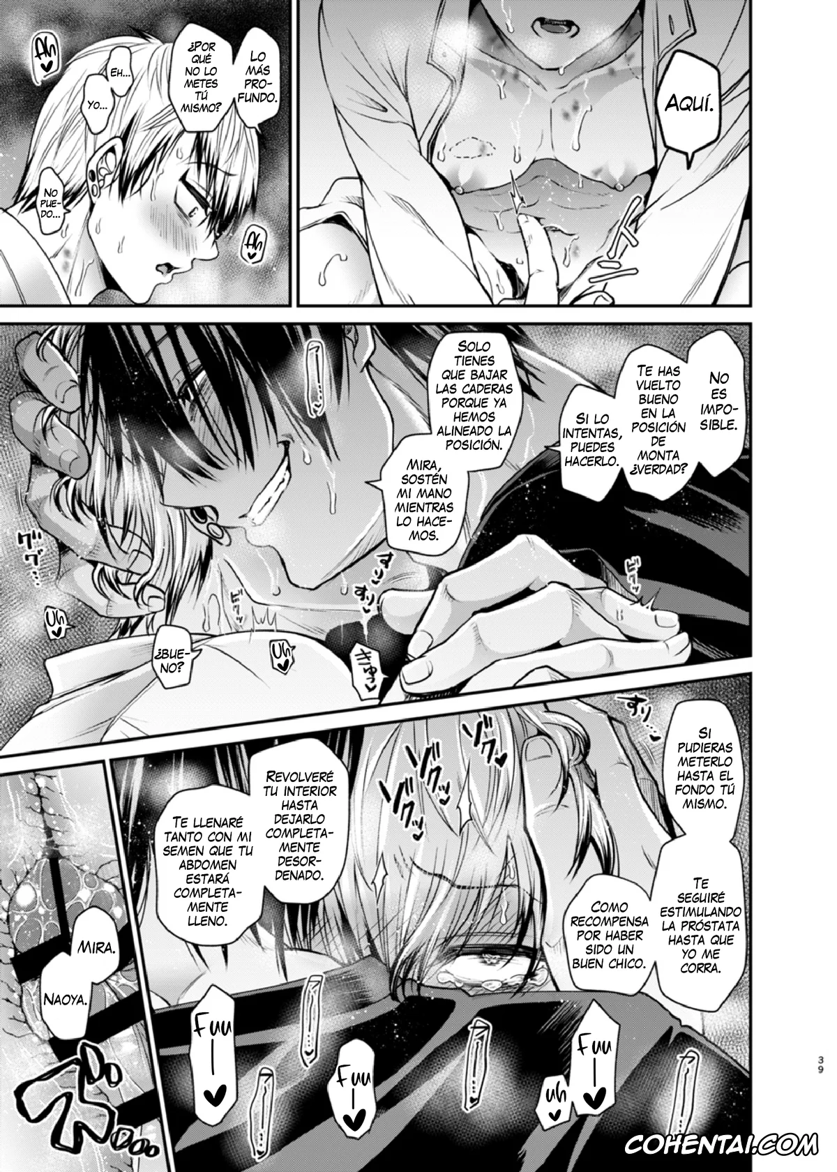 Jujutsu Kaisen porno, Naoya Zenin porno, Toji Fushiguro porno, Oyasumi Nightmare (Jujutsu Kaisen), pagina 38