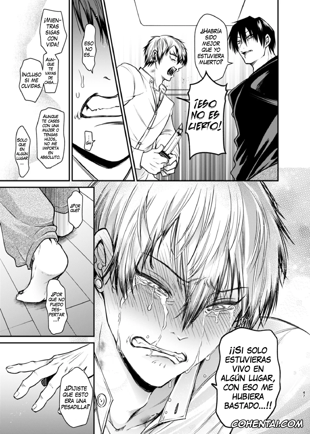 Jujutsu Kaisen xxx, Naoya Zenin xxx, Toji Fushiguro xxx, Oyasumi Nightmare (Jujutsu Kaisen), pagina 46