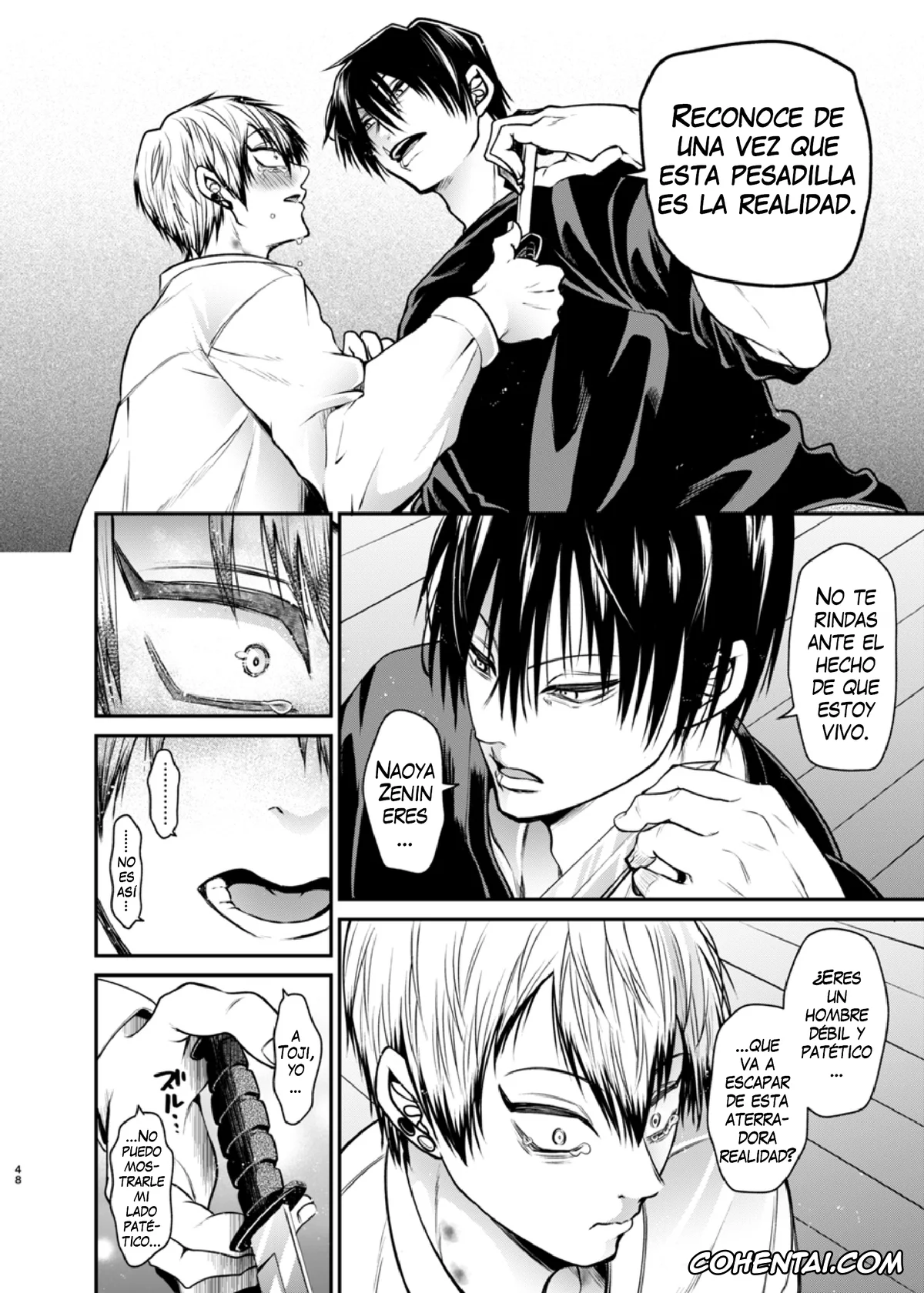 Jujutsu Kaisen porno, Naoya Zenin porno, Toji Fushiguro porno, Oyasumi Nightmare (Jujutsu Kaisen), pagina 47