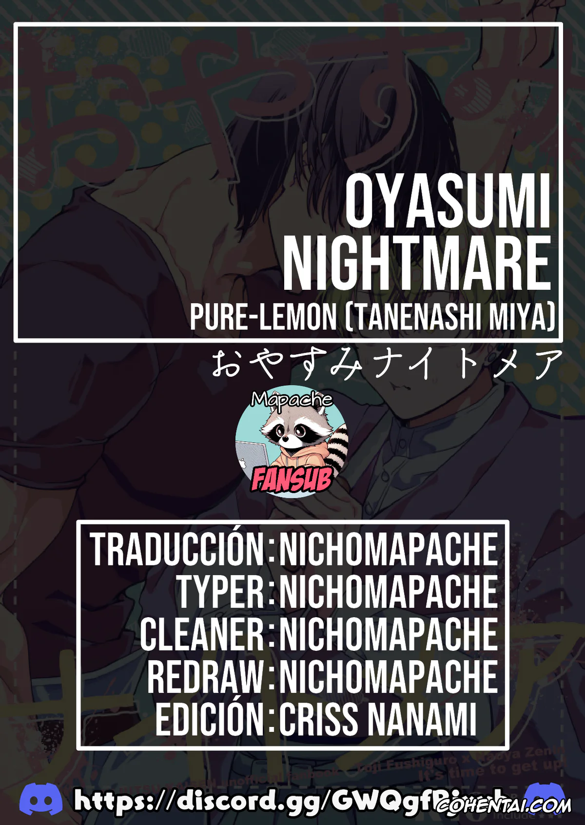 Jujutsu Kaisen xxx, Naoya Zenin xxx, Toji Fushiguro xxx, Oyasumi Nightmare (Jujutsu Kaisen), pagina 52