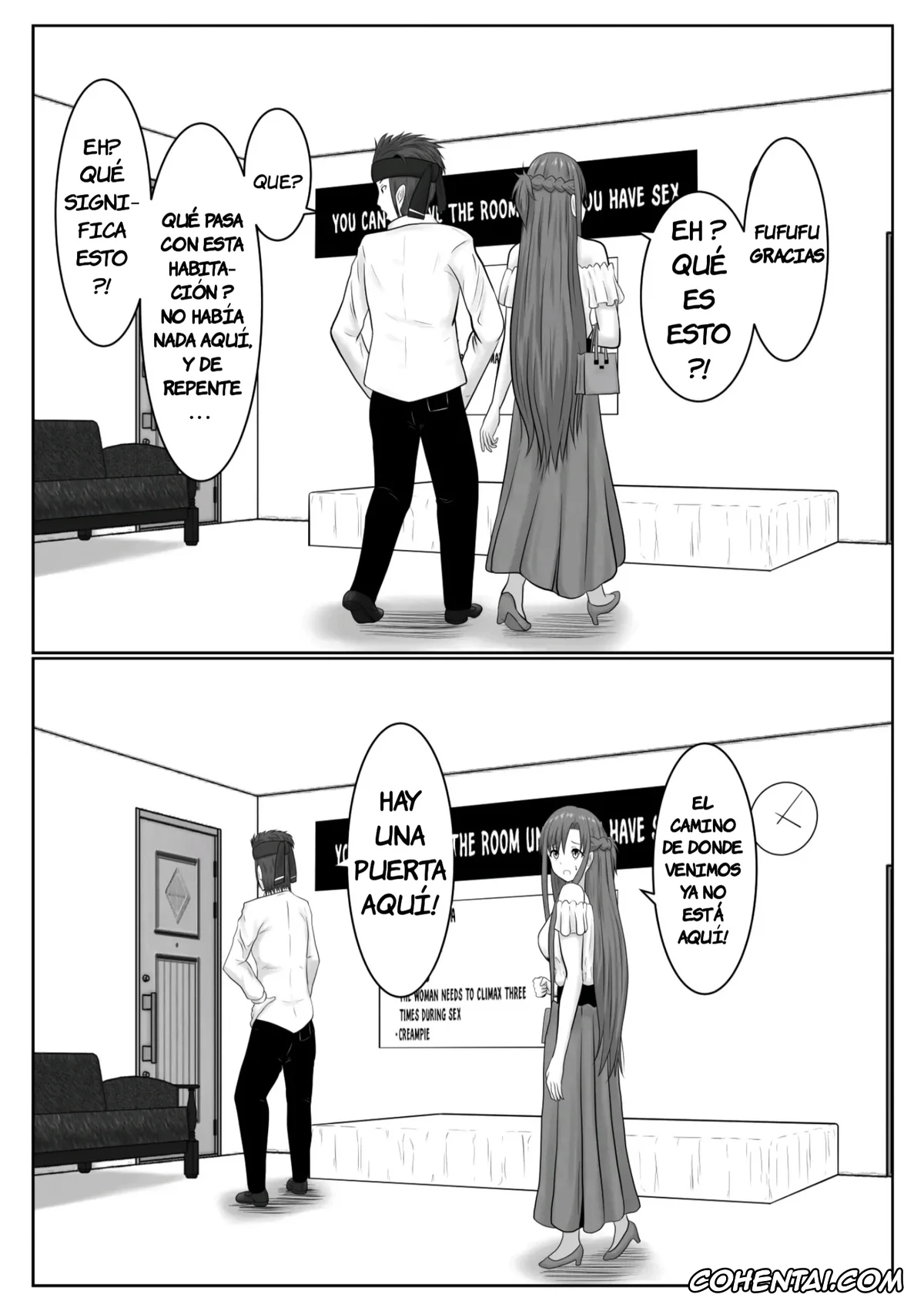 Sword Art Online hentai, Asuna Yuuki hentai, Ryoutarou Tsuboi | Klein hentai, Dasshutsu Shitakattanode Kimi Igai no Hito to Sex Shichatte Gomennasai (Sword Art Online), pagina 3