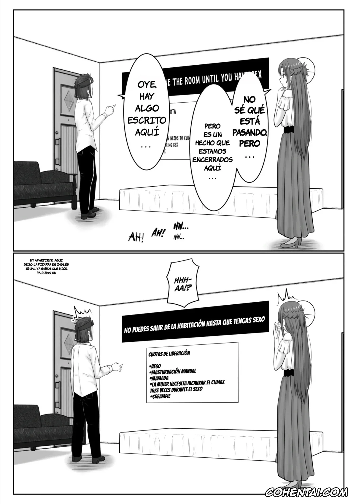 Sword Art Online porno, Asuna Yuuki porno, Ryoutarou Tsuboi | Klein porno, Dasshutsu Shitakattanode Kimi Igai no Hito to Sex Shichatte Gomennasai (Sword Art Online), pagina 5