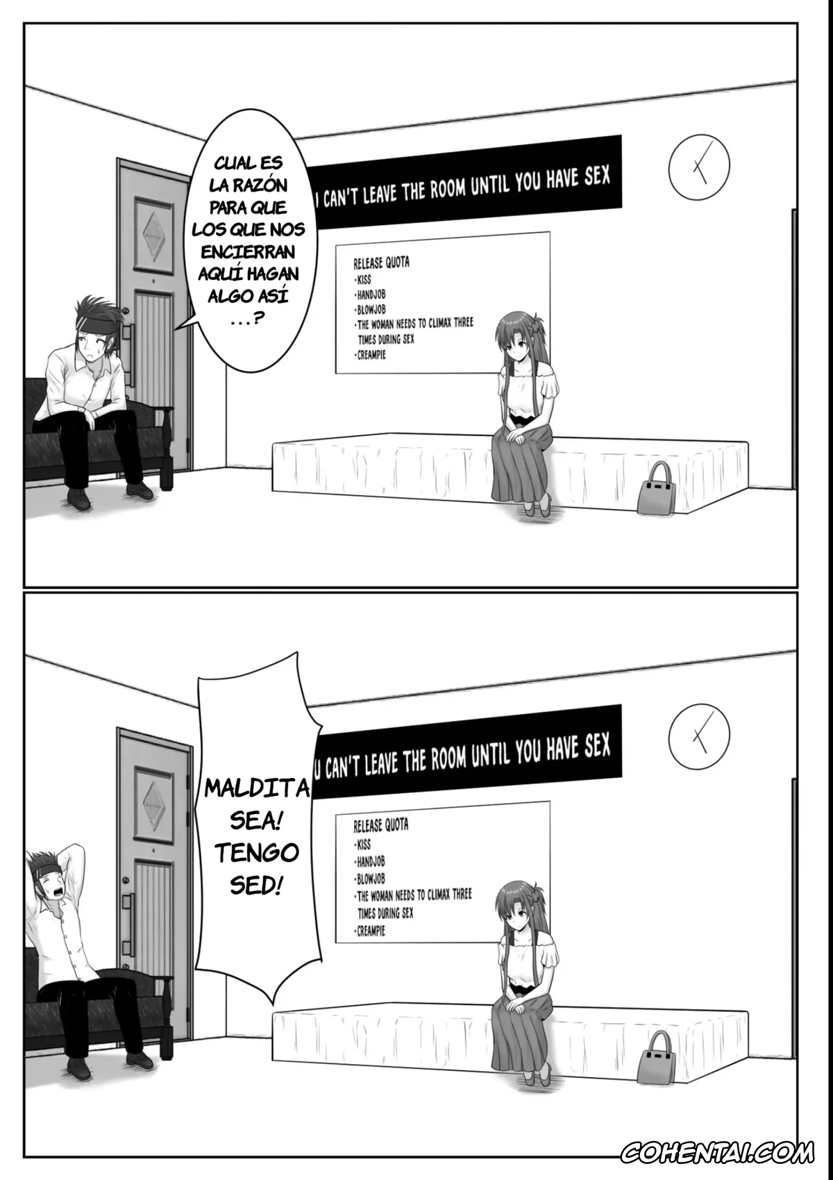 Sword Art Online hentai, Asuna Yuuki hentai, Ryoutarou Tsuboi | Klein hentai, Dasshutsu Shitakattanode Kimi Igai no Hito to Sex Shichatte Gomennasai (Sword Art Online), pagina 12