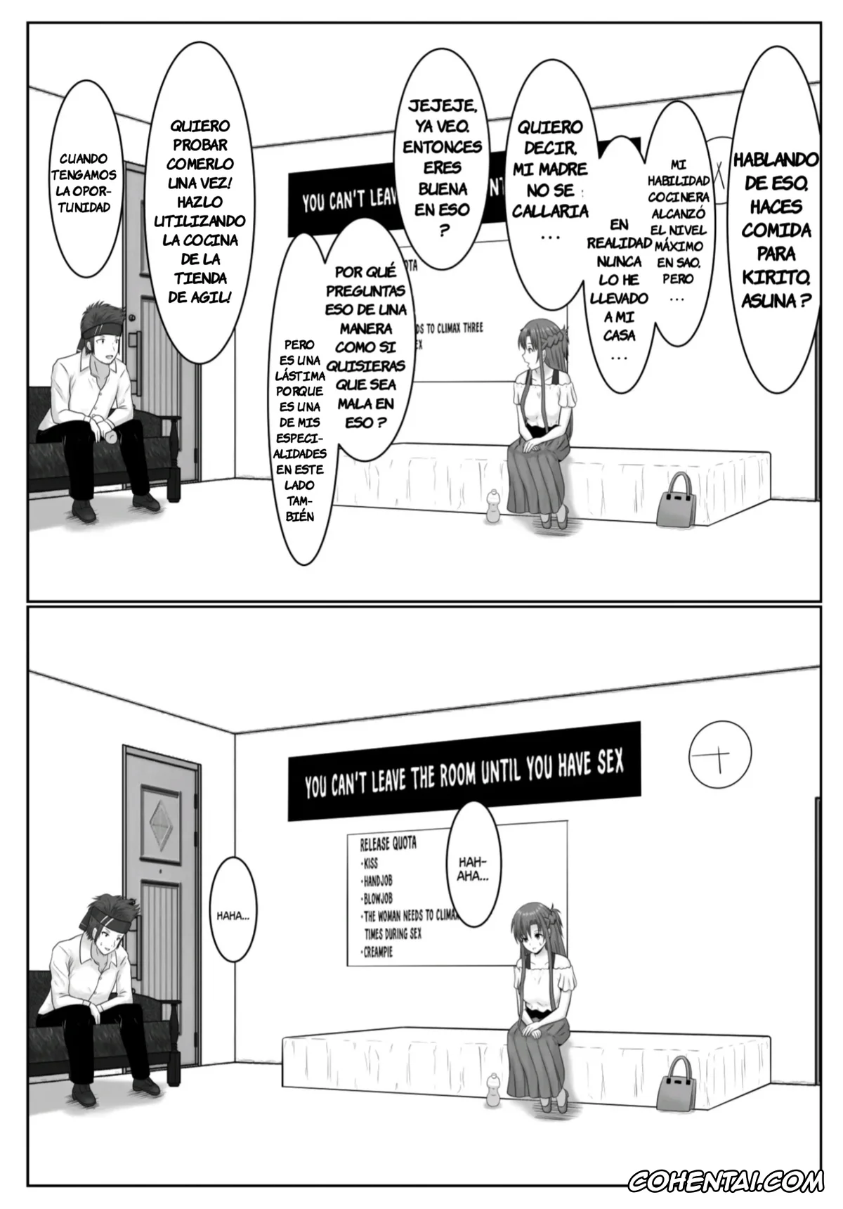 Sword Art Online xxx, Asuna Yuuki xxx, Ryoutarou Tsuboi | Klein xxx, Dasshutsu Shitakattanode Kimi Igai no Hito to Sex Shichatte Gomennasai (Sword Art Online), pagina 19