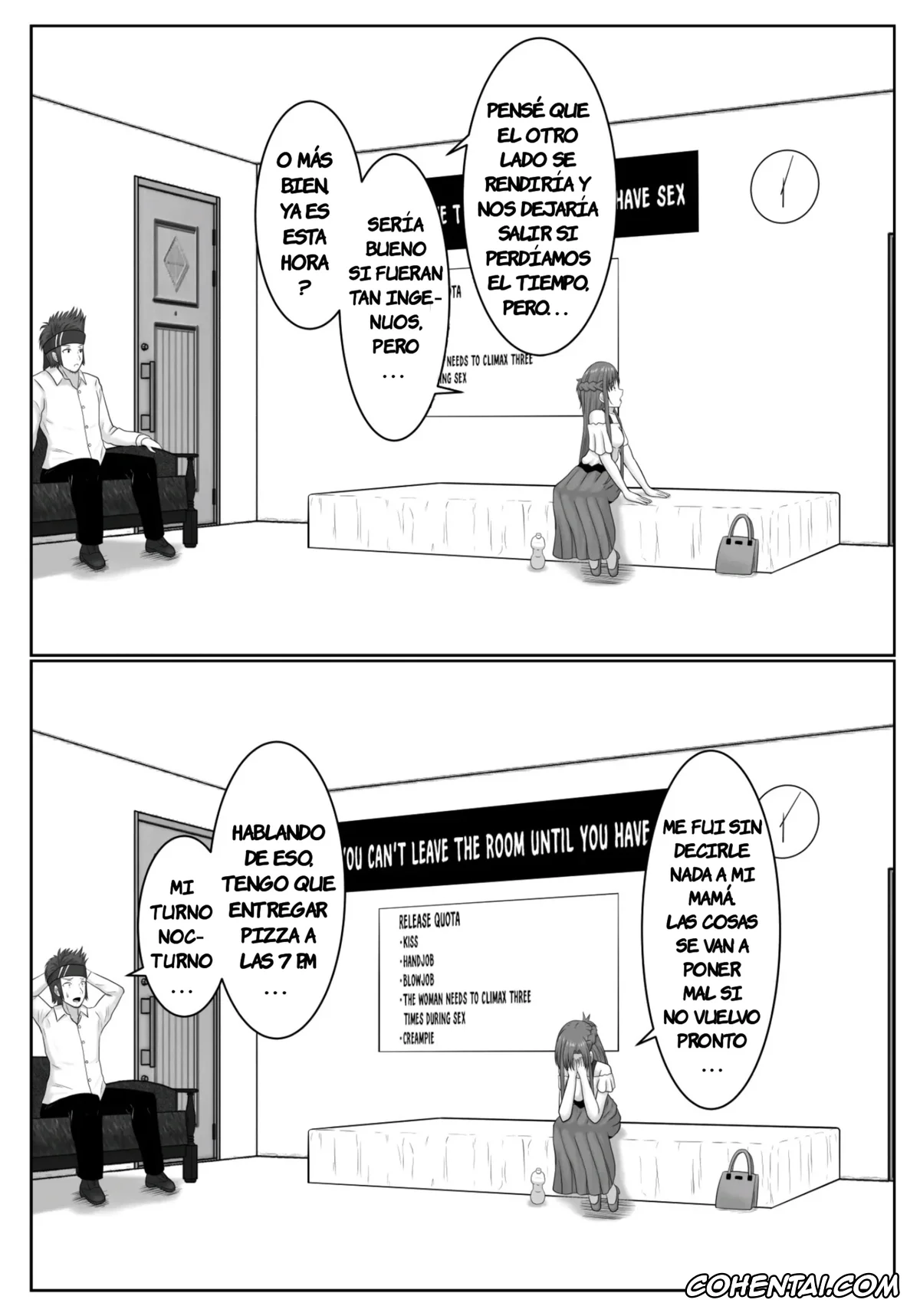 Sword Art Online hentai, Asuna Yuuki hentai, Ryoutarou Tsuboi | Klein hentai, Dasshutsu Shitakattanode Kimi Igai no Hito to Sex Shichatte Gomennasai (Sword Art Online), pagina 21