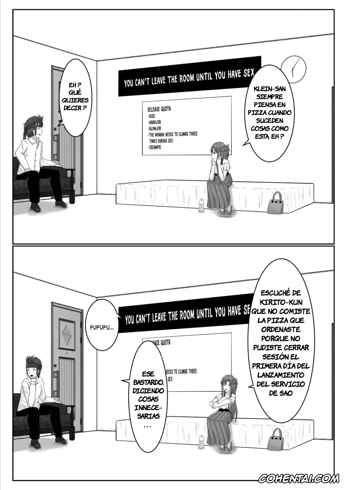 Sword Art Online xxx, Asuna Yuuki xxx, Ryoutarou Tsuboi | Klein xxx, Dasshutsu Shitakattanode Kimi Igai no Hito to Sex Shichatte Gomennasai (Sword Art Online), pagina 22