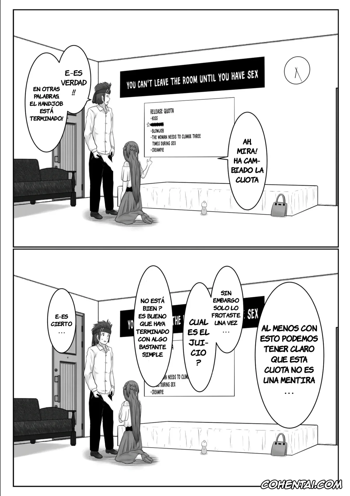 Sword Art Online hentai, Asuna Yuuki hentai, Ryoutarou Tsuboi | Klein hentai, Dasshutsu Shitakattanode Kimi Igai no Hito to Sex Shichatte Gomennasai (Sword Art Online), pagina 33