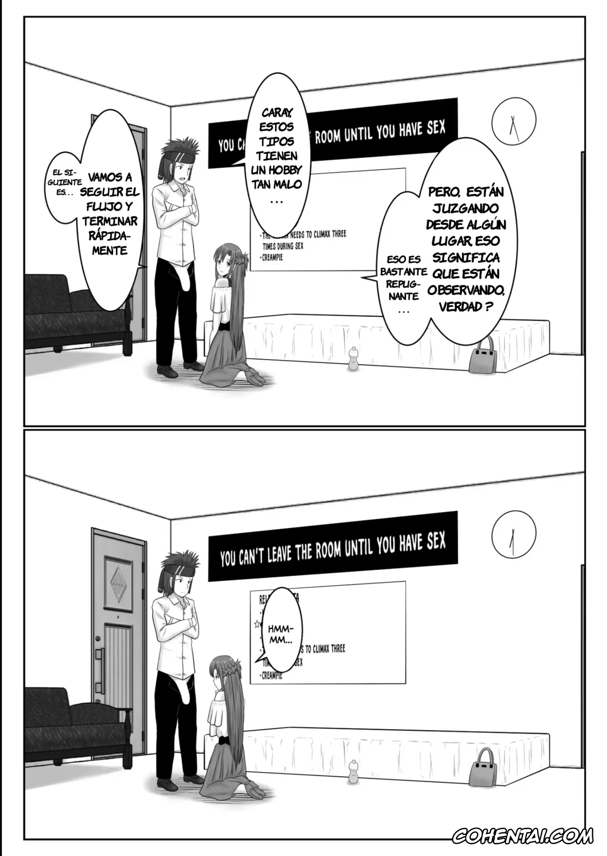 Sword Art Online xxx, Asuna Yuuki xxx, Ryoutarou Tsuboi | Klein xxx, Dasshutsu Shitakattanode Kimi Igai no Hito to Sex Shichatte Gomennasai (Sword Art Online), pagina 34