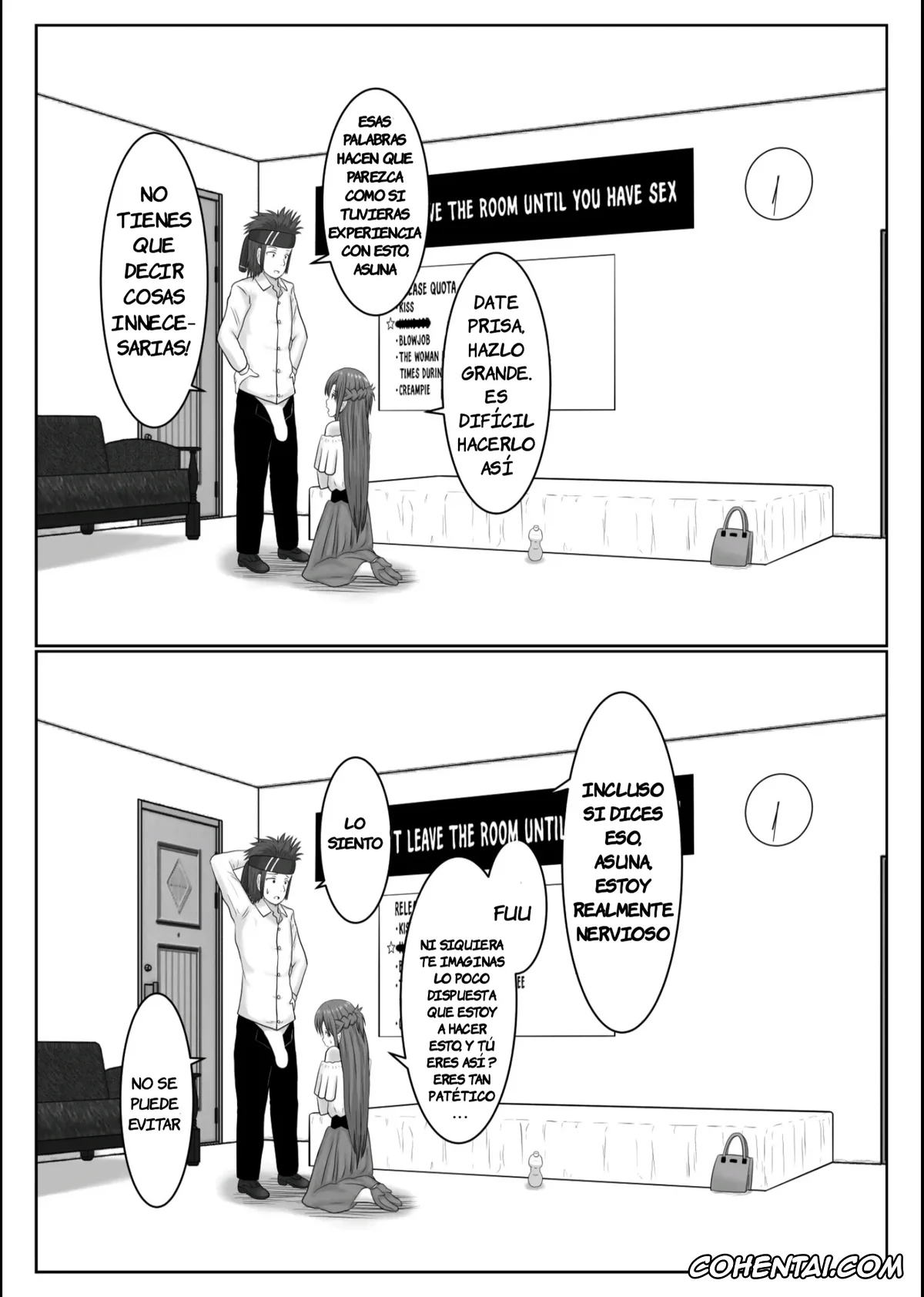 Sword Art Online hentai, Asuna Yuuki hentai, Ryoutarou Tsuboi | Klein hentai, Dasshutsu Shitakattanode Kimi Igai no Hito to Sex Shichatte Gomennasai (Sword Art Online), pagina 36
