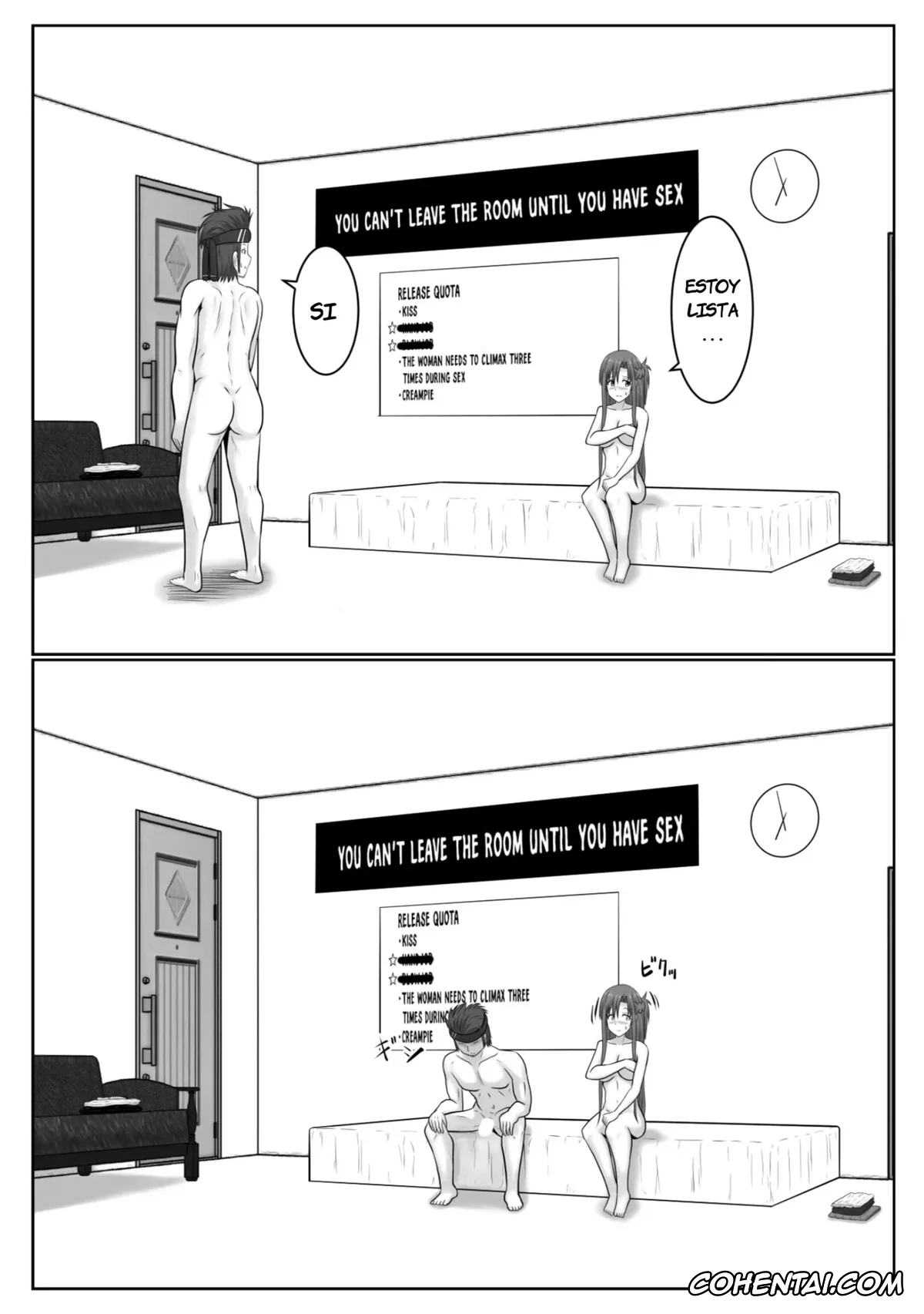 Sword Art Online hentai, Asuna Yuuki hentai, Ryoutarou Tsuboi | Klein hentai, Dasshutsu Shitakattanode Kimi Igai no Hito to Sex Shichatte Gomennasai (Sword Art Online), pagina 48