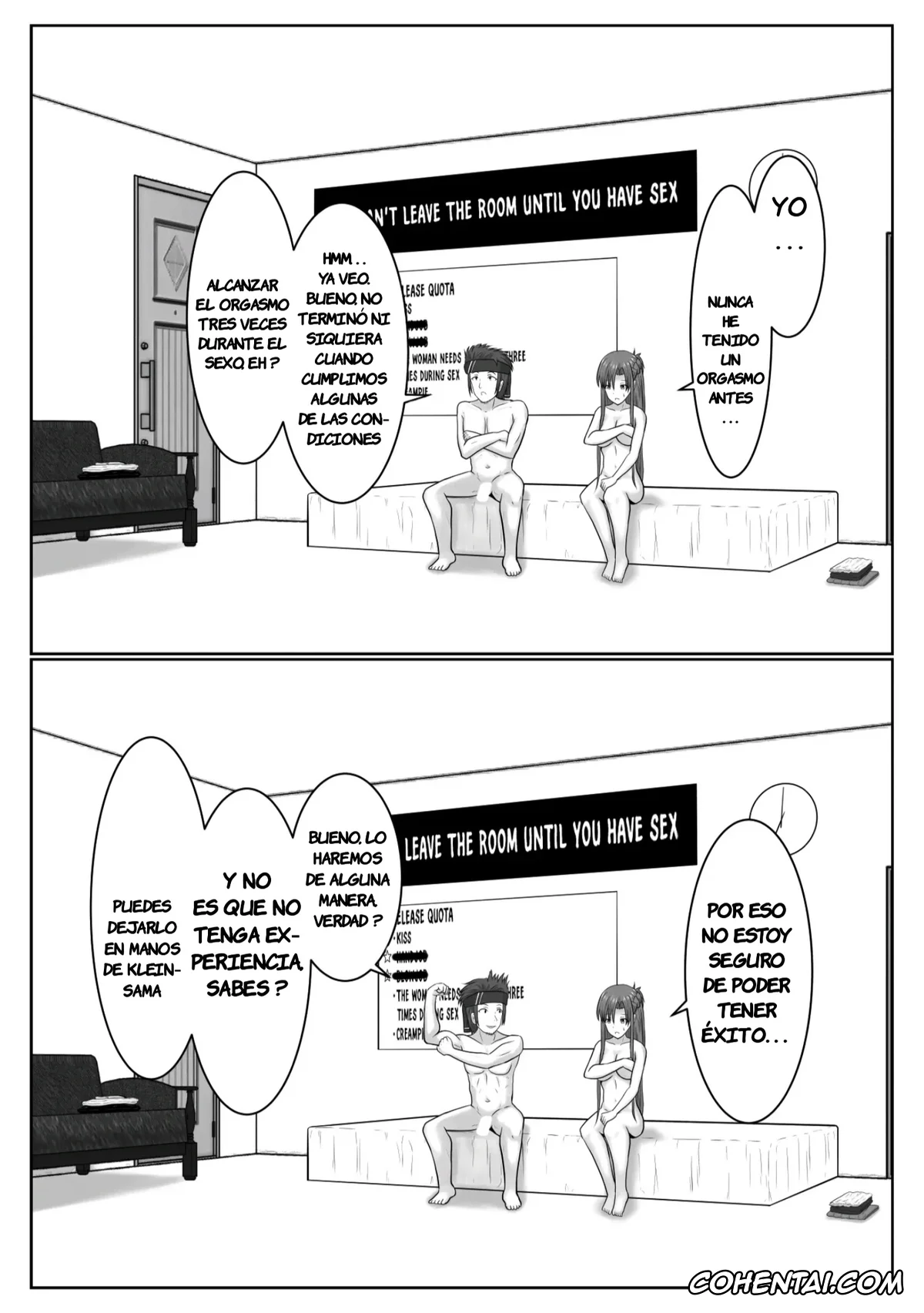 Sword Art Online hentai, Asuna Yuuki hentai, Ryoutarou Tsuboi | Klein hentai, Dasshutsu Shitakattanode Kimi Igai no Hito to Sex Shichatte Gomennasai (Sword Art Online), pagina 51