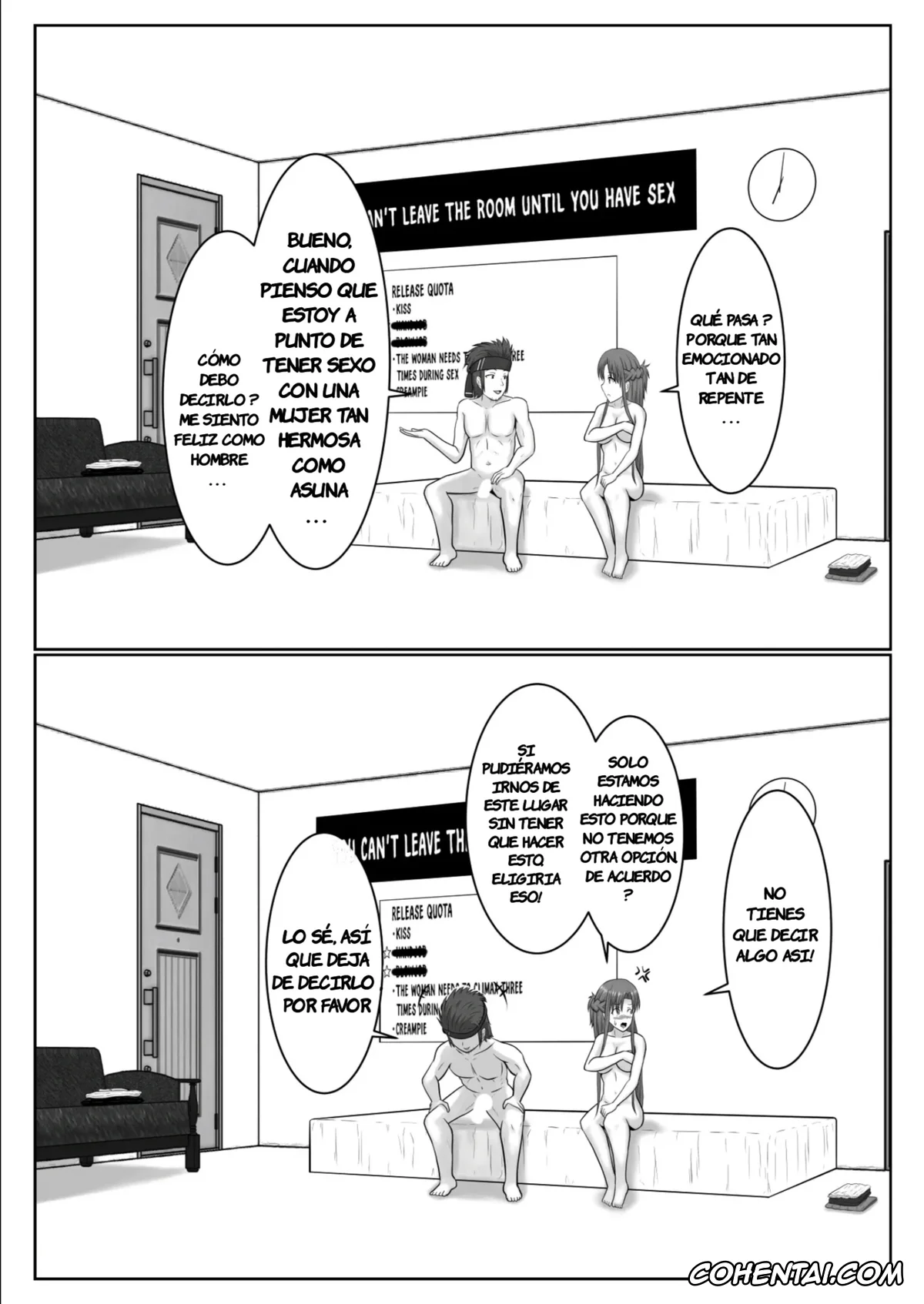 Sword Art Online xxx, Asuna Yuuki xxx, Ryoutarou Tsuboi | Klein xxx, Dasshutsu Shitakattanode Kimi Igai no Hito to Sex Shichatte Gomennasai (Sword Art Online), pagina 52