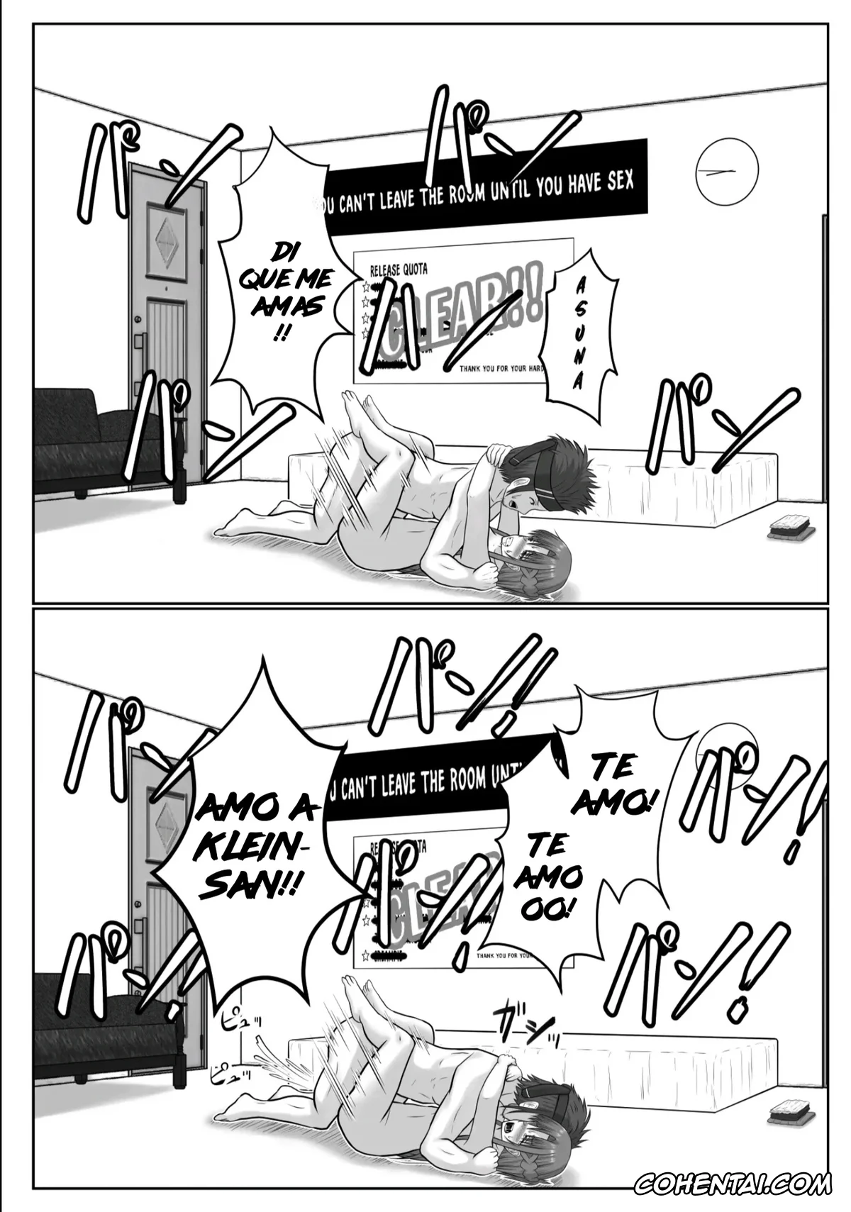 Sword Art Online xxx, Asuna Yuuki xxx, Ryoutarou Tsuboi | Klein xxx, Dasshutsu Shitakattanode Kimi Igai no Hito to Sex Shichatte Gomennasai (Sword Art Online), pagina 112