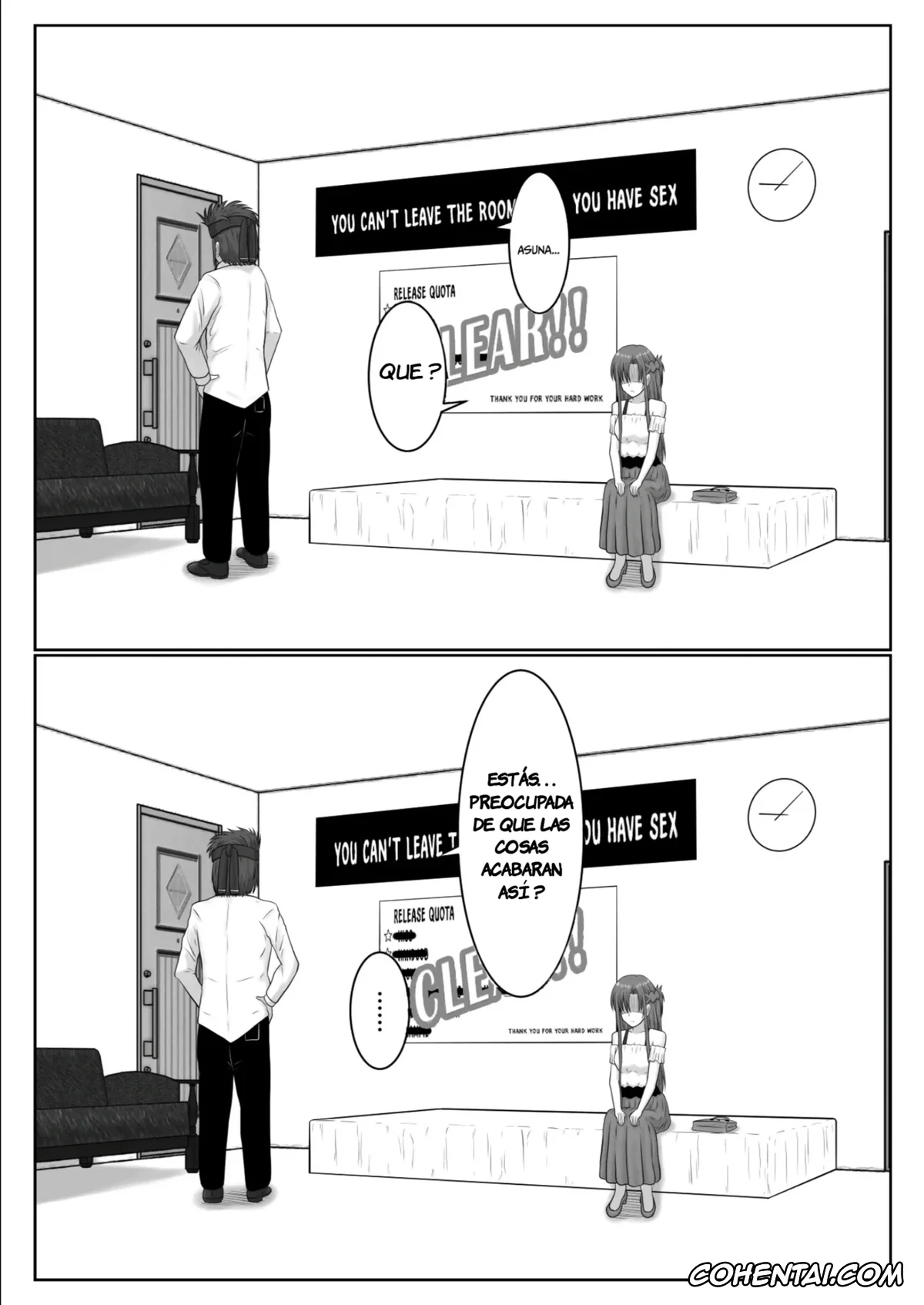 Sword Art Online hentai, Asuna Yuuki hentai, Ryoutarou Tsuboi | Klein hentai, Dasshutsu Shitakattanode Kimi Igai no Hito to Sex Shichatte Gomennasai (Sword Art Online), pagina 120