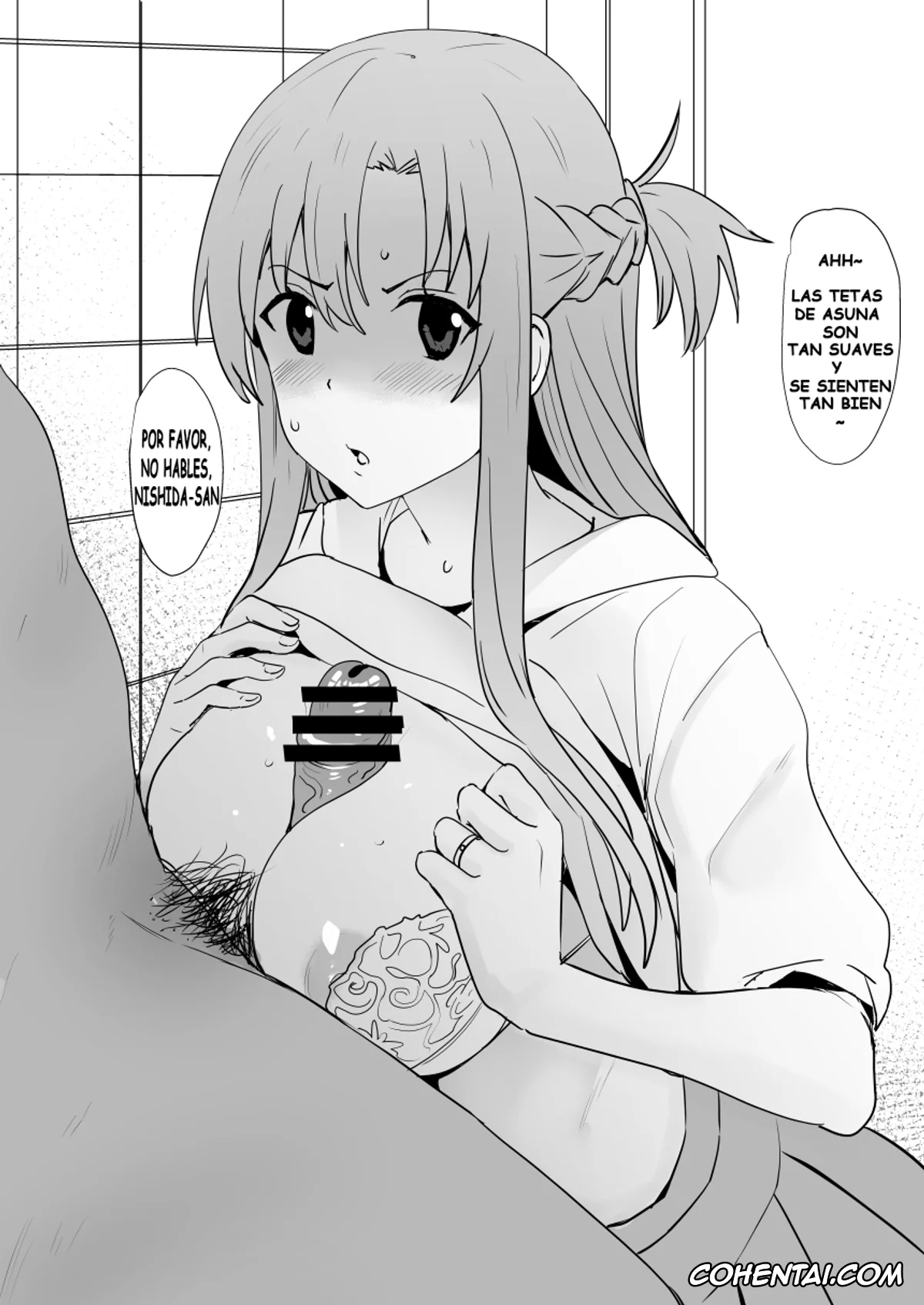 Sword Art Online xxx, Asuna Yuuki xxx, Asuna – Nishida 3 (Sword Art Online), pagina 4