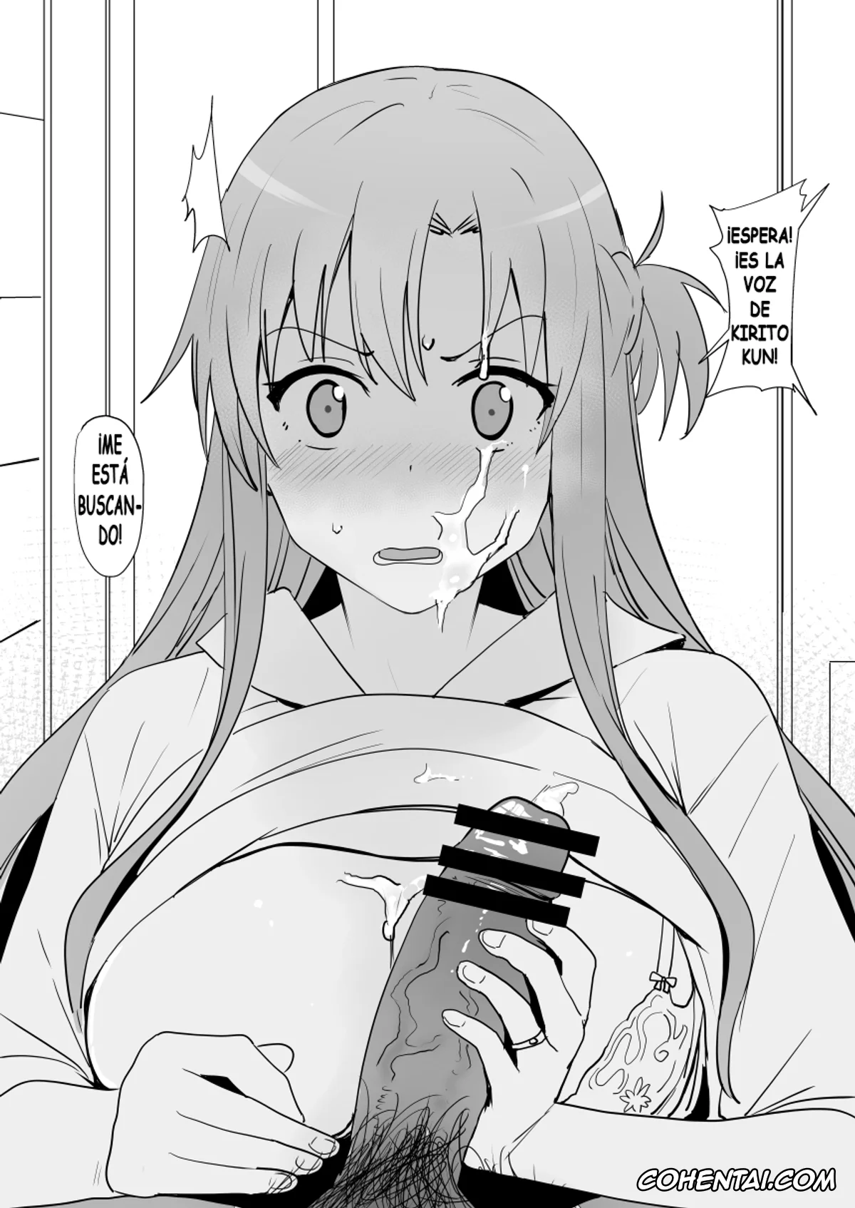 Sword Art Online hentai, Asuna Yuuki hentai, Asuna – Nishida 3 (Sword Art Online), pagina 9