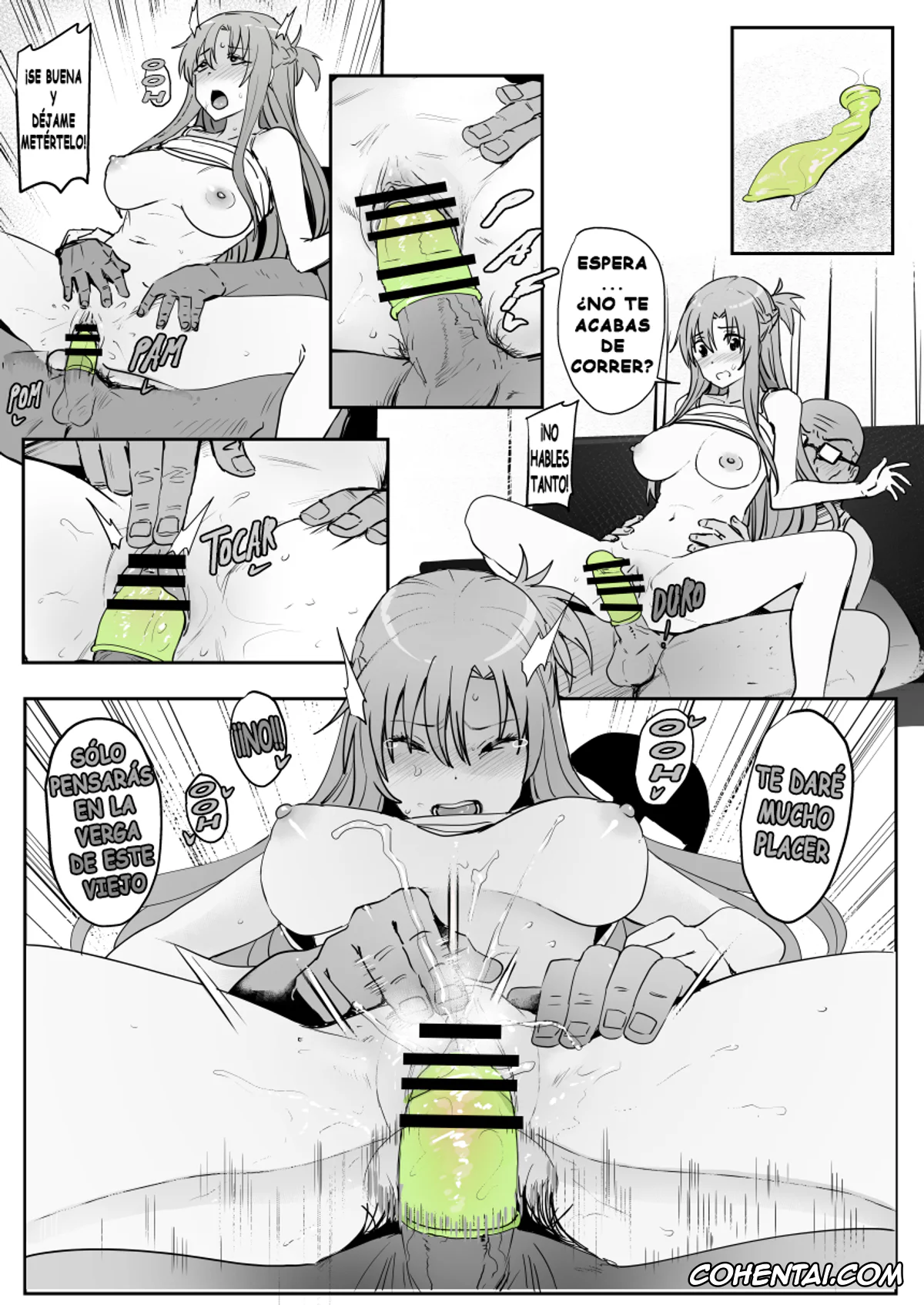 Sword Art Online hentai, Asuna Yuuki hentai, Asuna – Nishida 3 (Sword Art Online), pagina 18