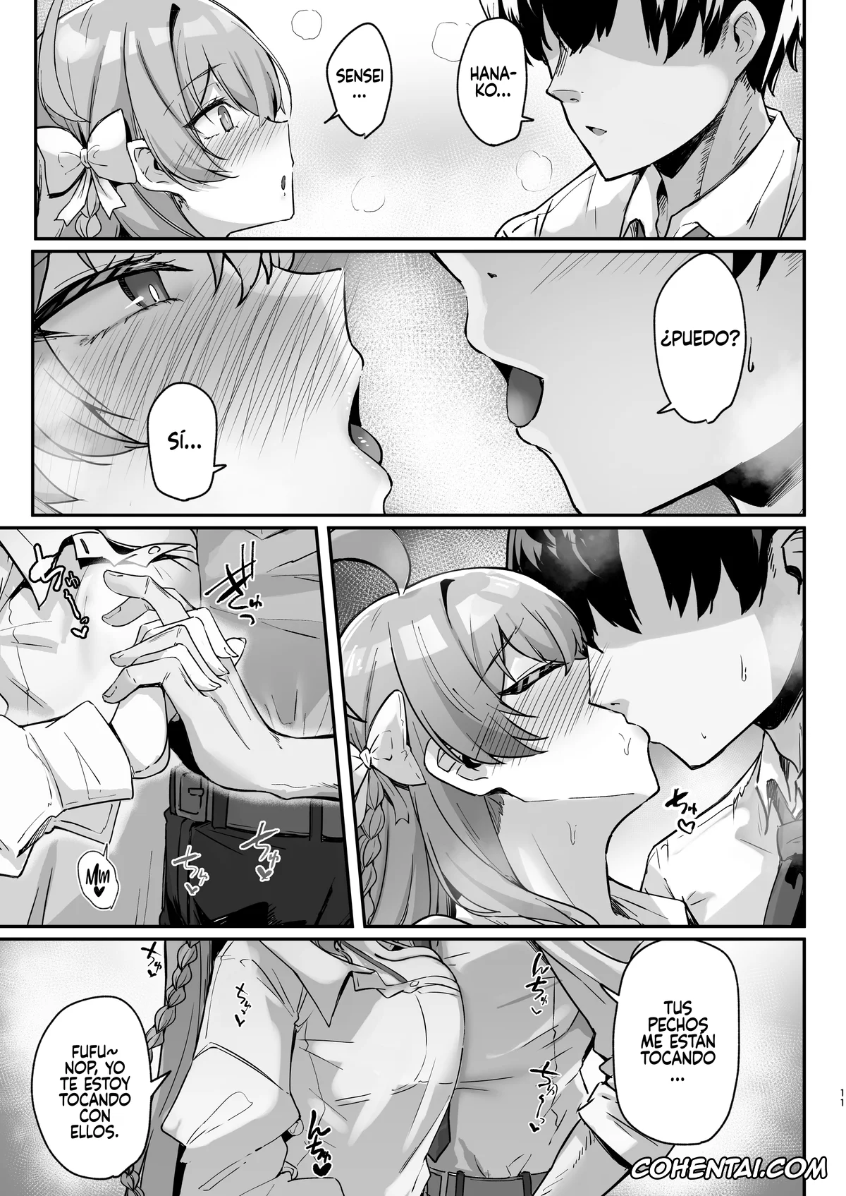 Blue Archive xxx, Hanako Urawa xxx, Sensei xxx, Urawa no Hanazono (Blue Archive), pagina 10