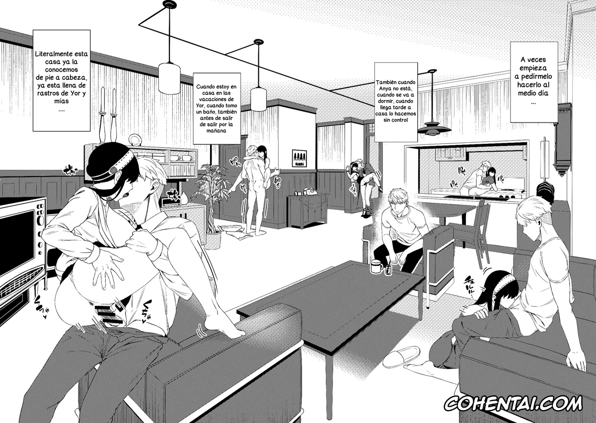 Spy x Family hentai, Loid Forger hentai, Yor Forger hentai, HONEY TRAP PART 1 (Spy x Family), pagina 27