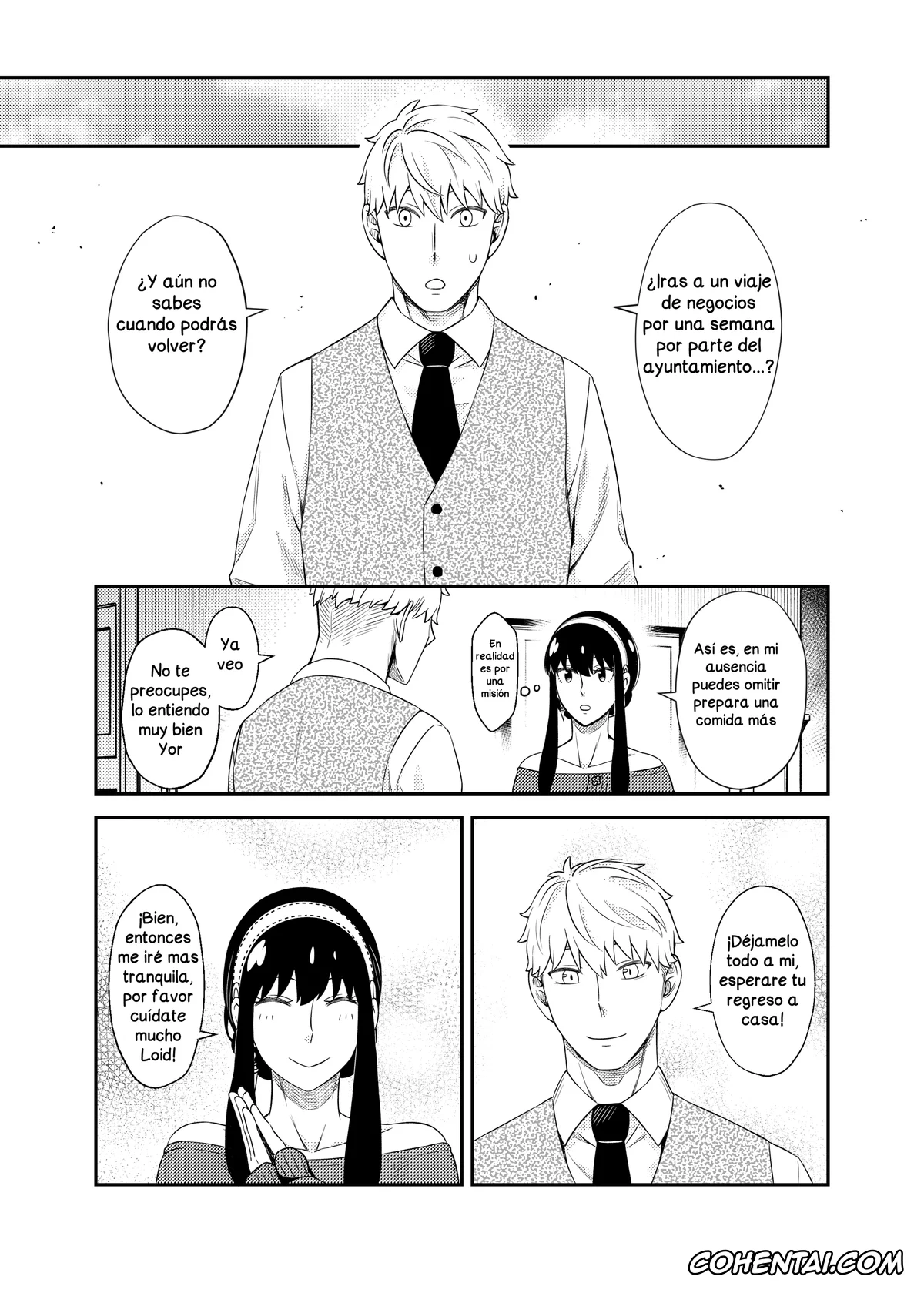 Spy x Family xxx, Loid Forger xxx, Yor Forger xxx, HONEY TRAP PART 2 (Spy x Family), pagina 4