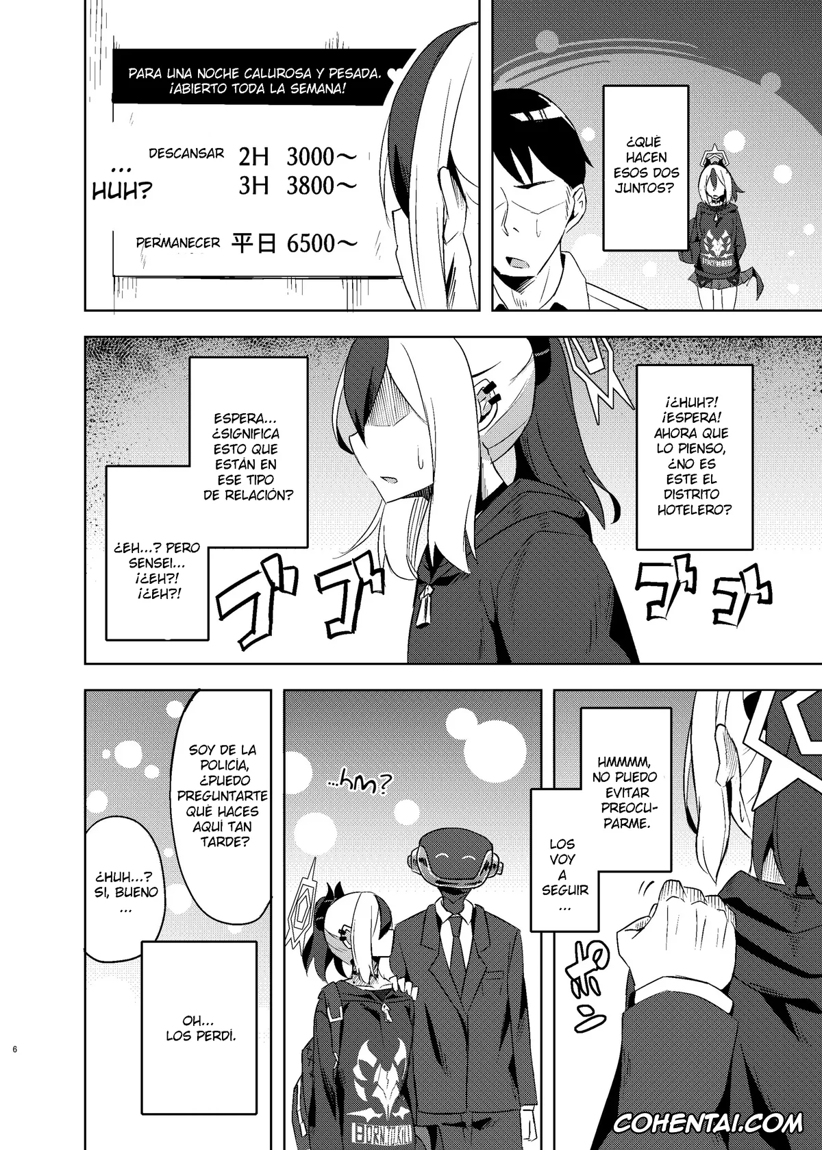 Blue Archive hentai, Kayoko Onikata hentai, Sensei hentai, Kayoko-x – Sex with Kayoko (Blue Archive), pagina 6
