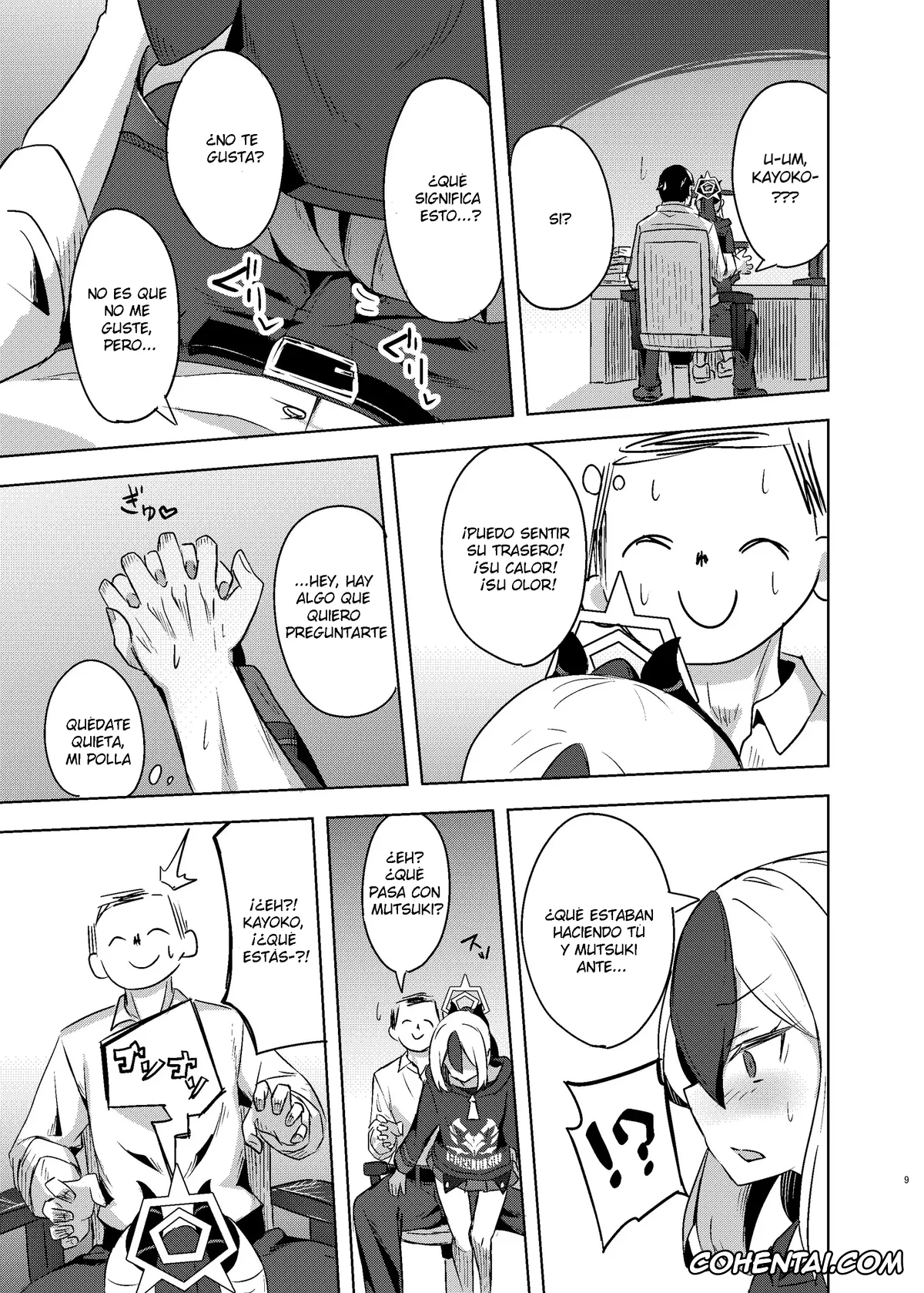 Blue Archive hentai, Kayoko Onikata hentai, Sensei hentai, Kayoko-x – Sex with Kayoko (Blue Archive), pagina 9