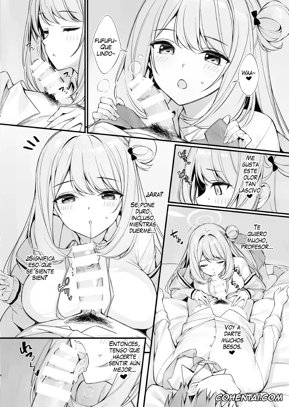 Blue Archive porno, Nonomi Izayoi porno, Sensei porno, Sensei, Nechattan desu ka? Osocchatte mo Ii desu ka? (Blue Archive), pagina 5