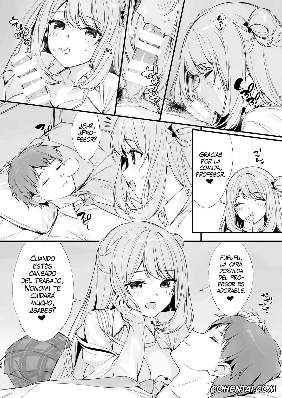 Blue Archive xxx, Nonomi Izayoi xxx, Sensei xxx, Sensei, Nechattan desu ka? Osocchatte mo Ii desu ka? (Blue Archive), pagina 25