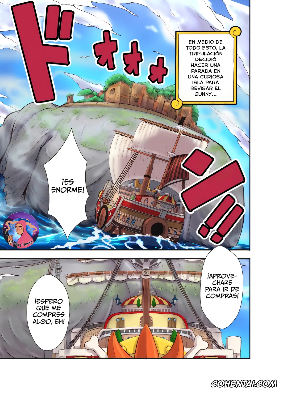 One Piece xxx, Carrot xxx, Nami xxx, Nico Robin xxx, Tony Tony Chopper xxx, CHOP STICK 3 (One Piece), pagina 4